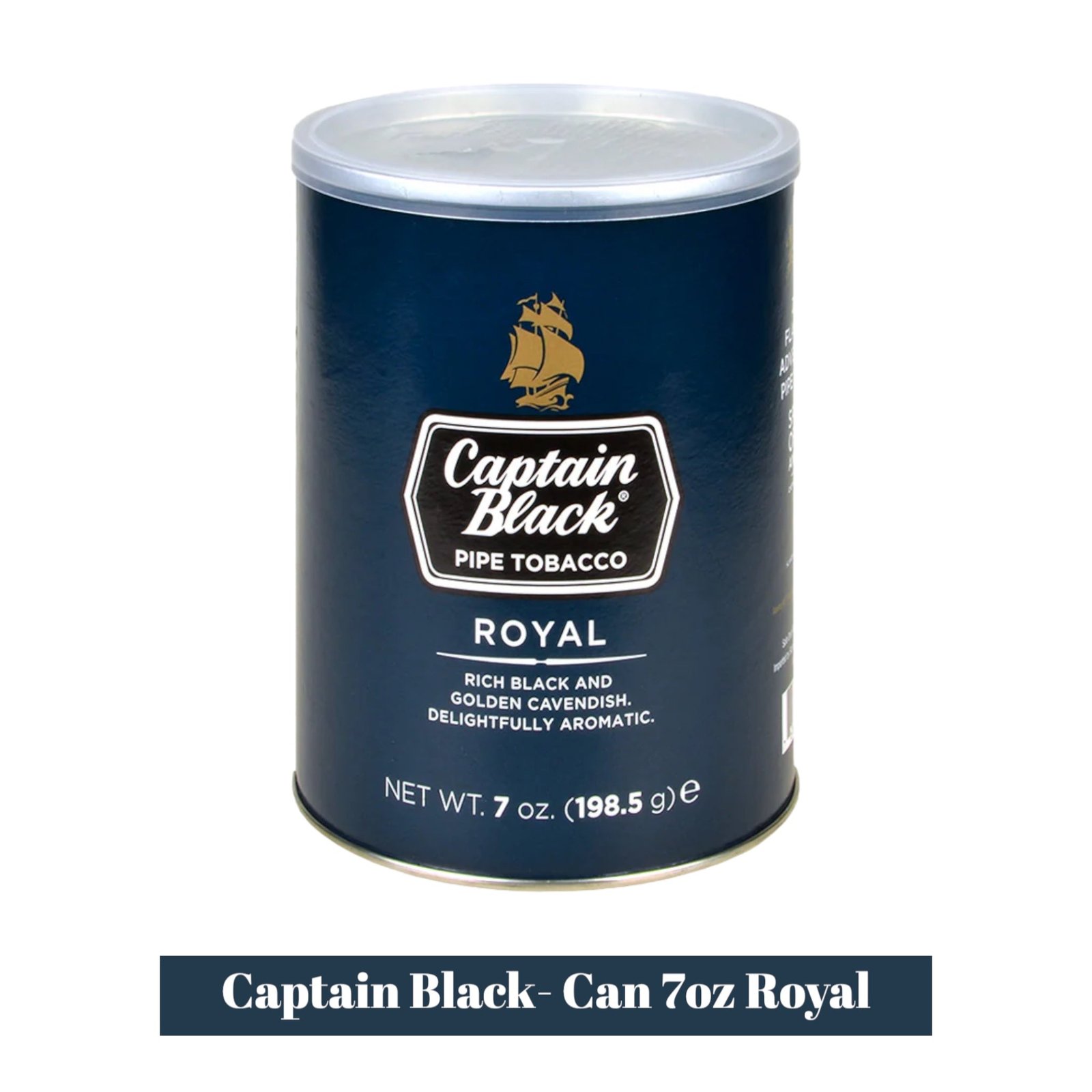 Captain Black Loose Tobacco Can 7.2oz-1ct - Image 2