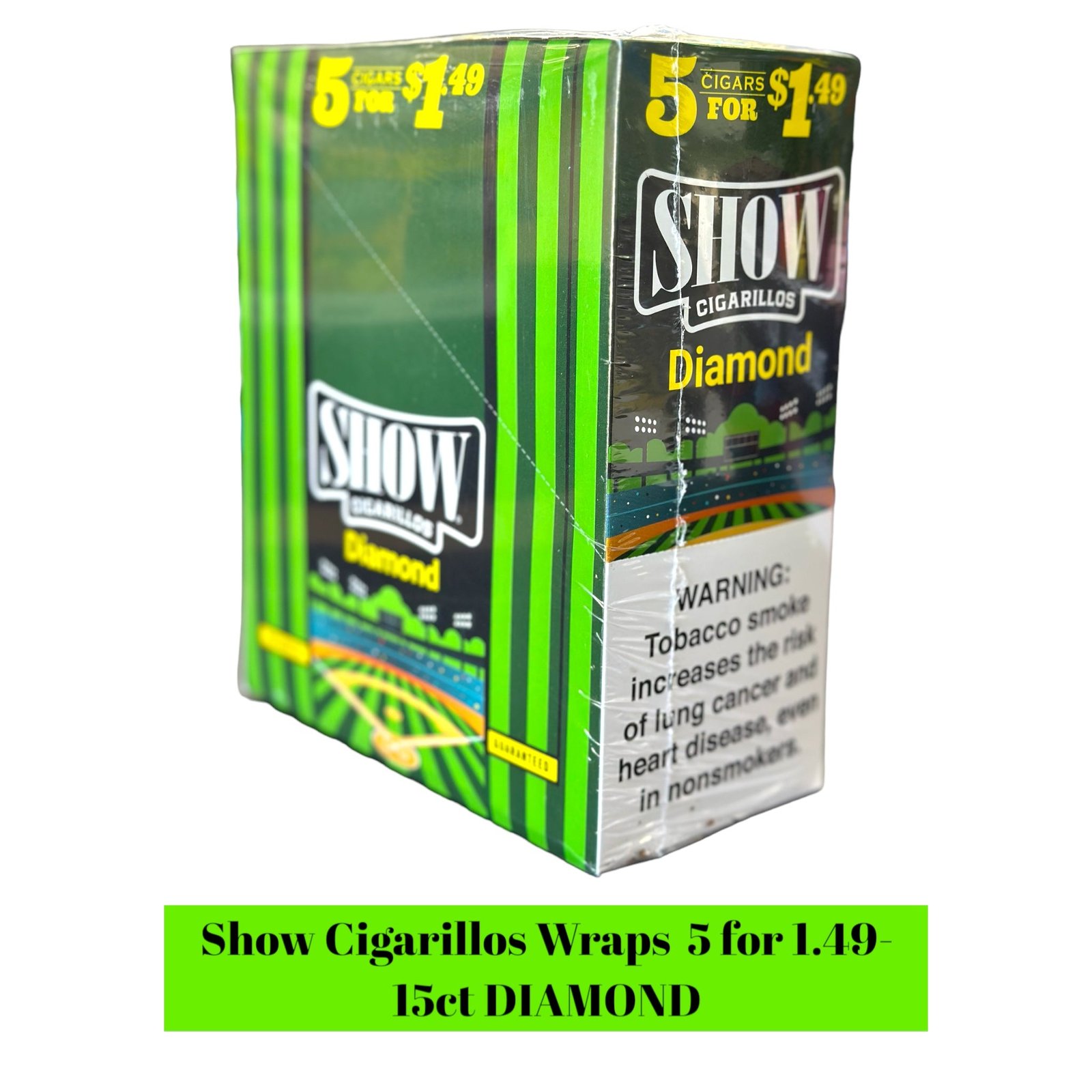 Show Cigarillos 5 for 1.49 - 15ct - Image 4