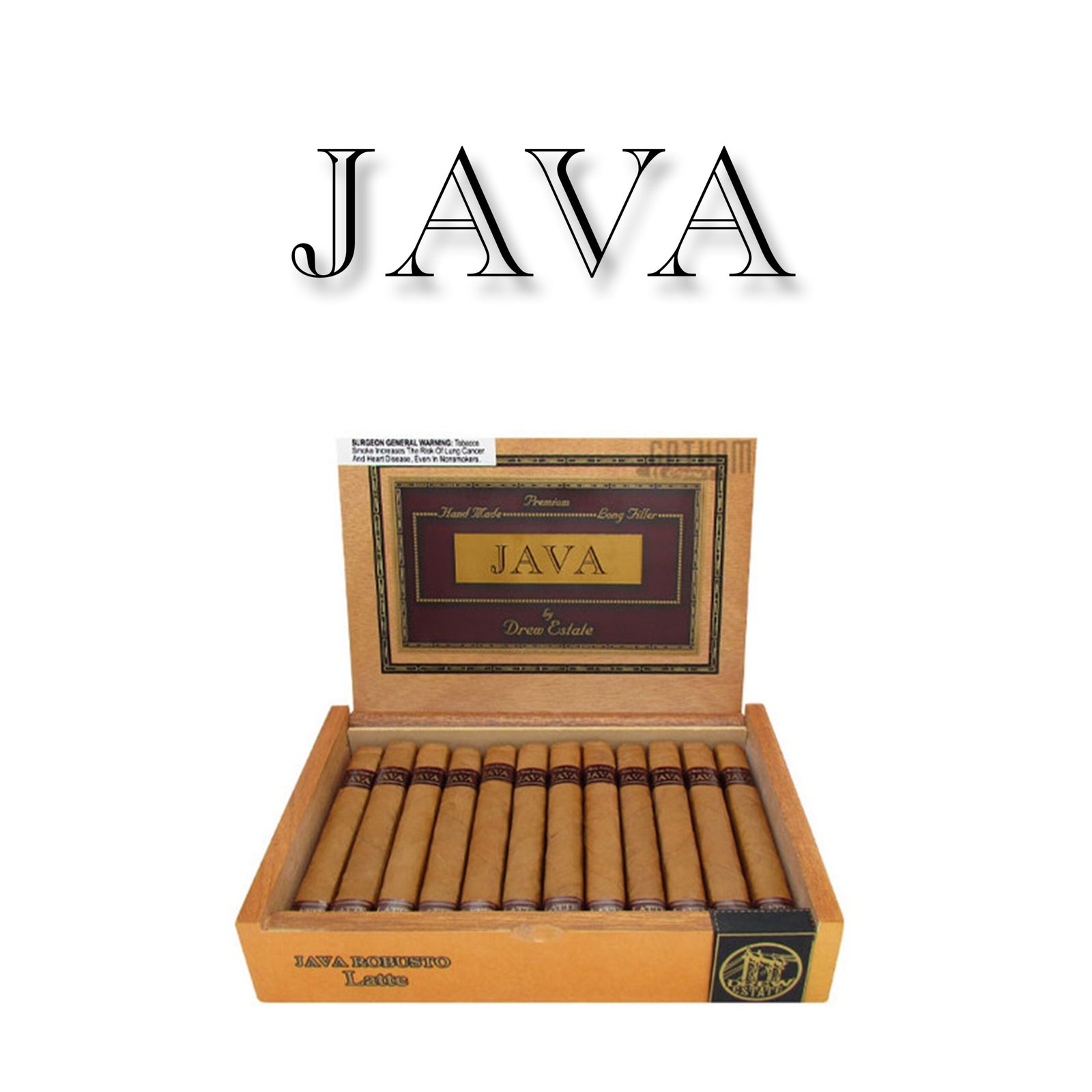 Java Latte by Rocky Patel Robusto-24ct