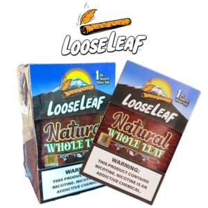 LooseLeaf WholeLeaf 1 pack Tobacco Wrap - Natural
