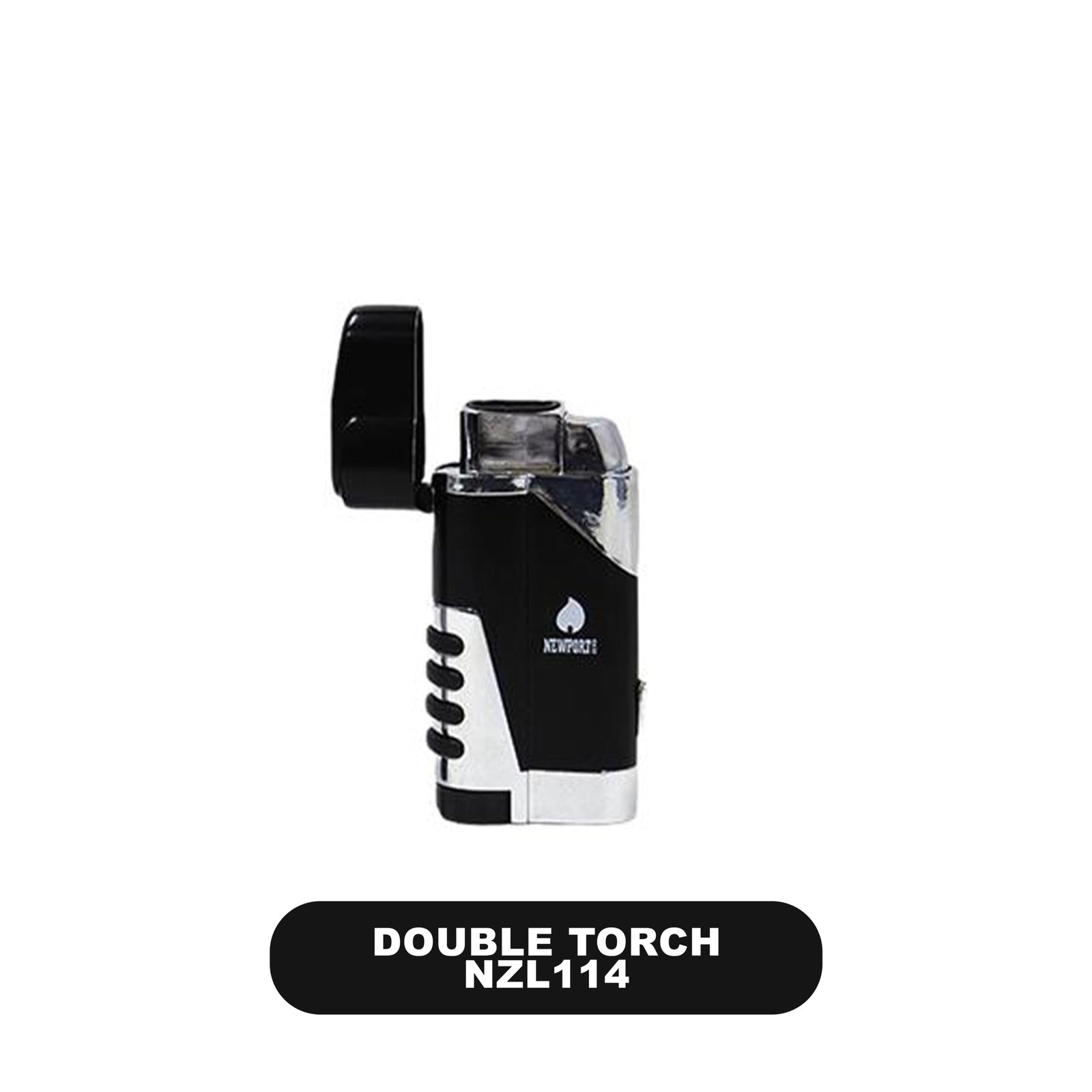 NZL114-Newport Zero 2 Flame Torch with Cigar Puncher Display-6ct - Image 2
