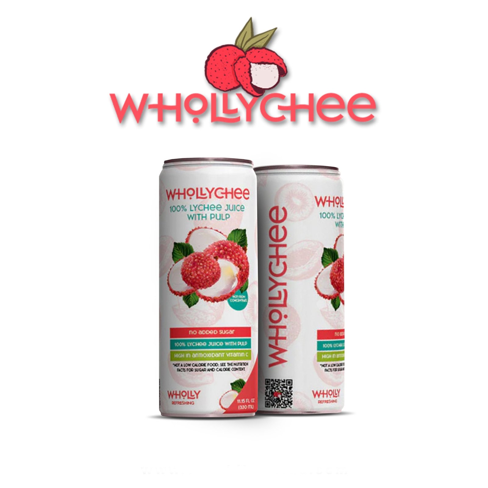 Whollychee Drink 11.15 OZ 330ml Exotic Drink- 24 pack