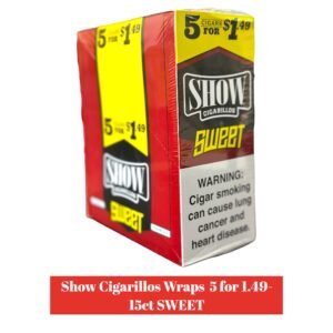 Show Cigarillos 5 for 1.49 - 15ct