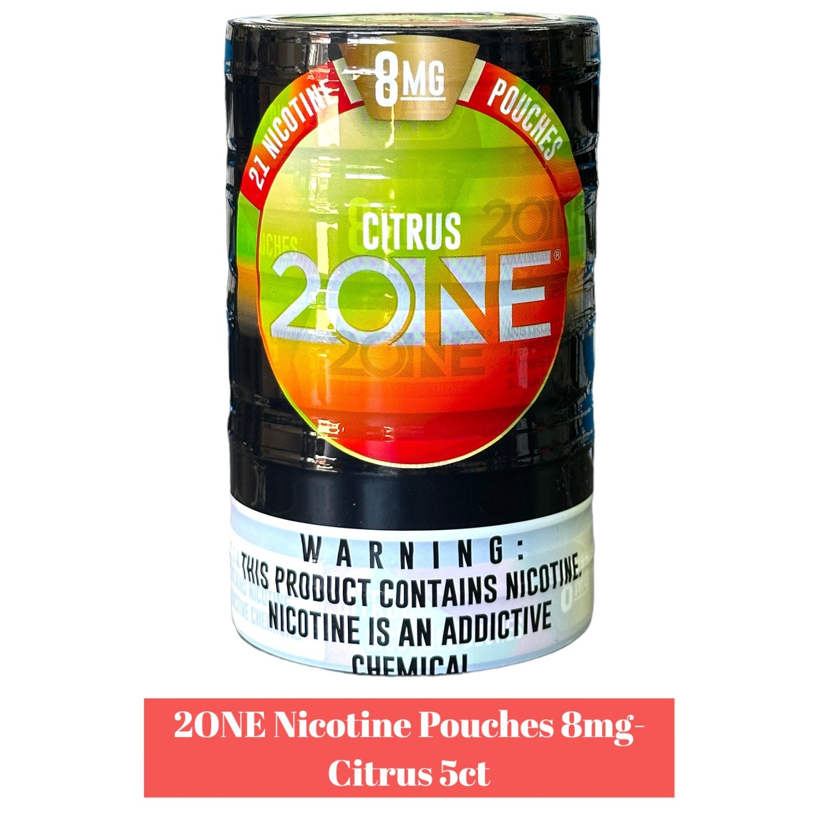2ONE Nicotine Pouches 8mg -5ct - Image 5
