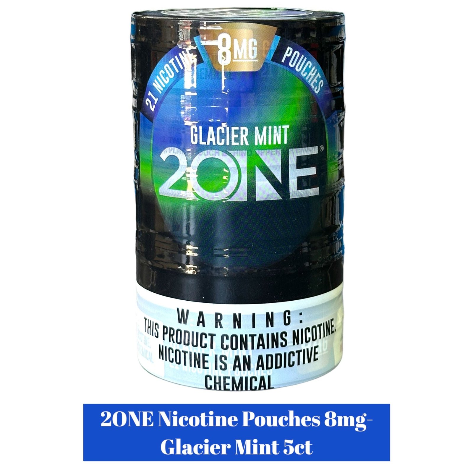 2ONE Nicotine Pouches 8mg -5ct - Image 6