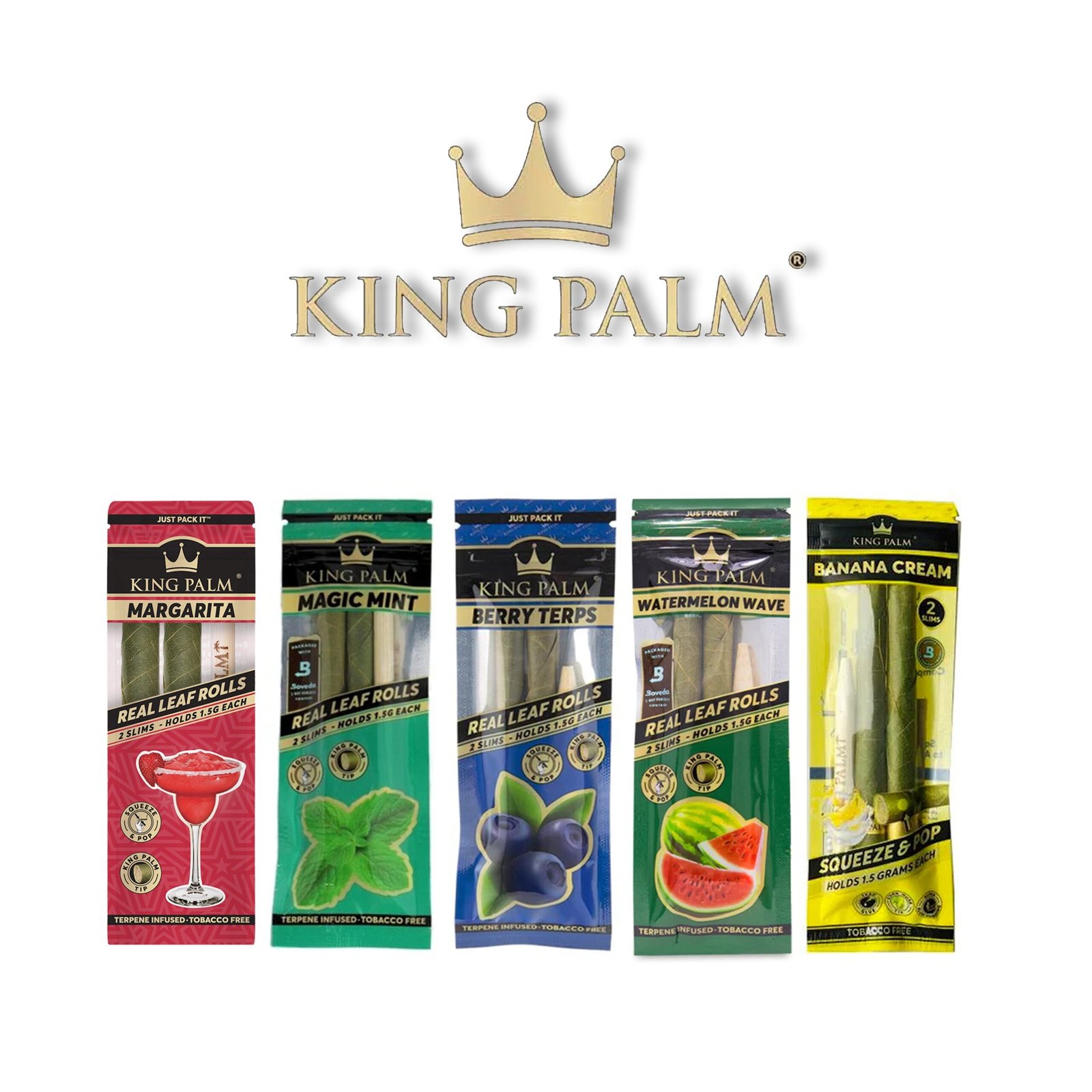 King Palm 2Slim Rolls 1.5gm 2pk-20ct - Image 6