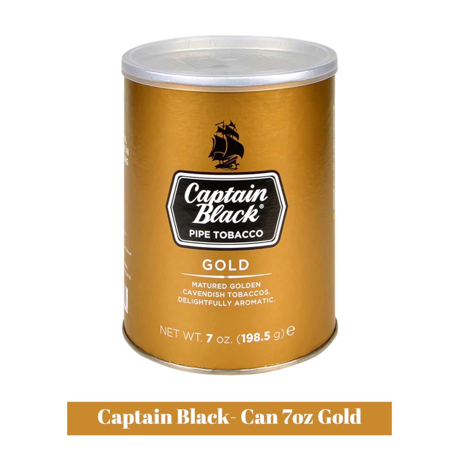 Captain Black Loose Tobacco Can 7.2oz-1ct - Image 4