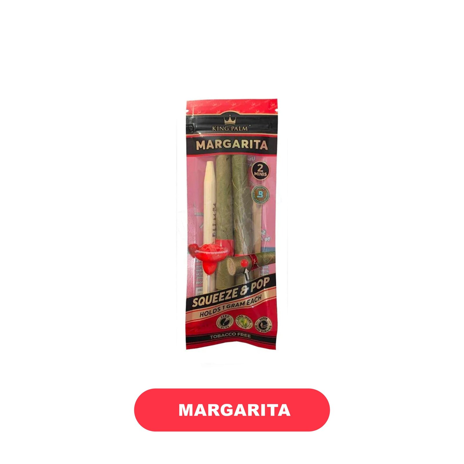 King Palm 2Mini Rolls 1.0gm 2pk- 20ct - Image 8