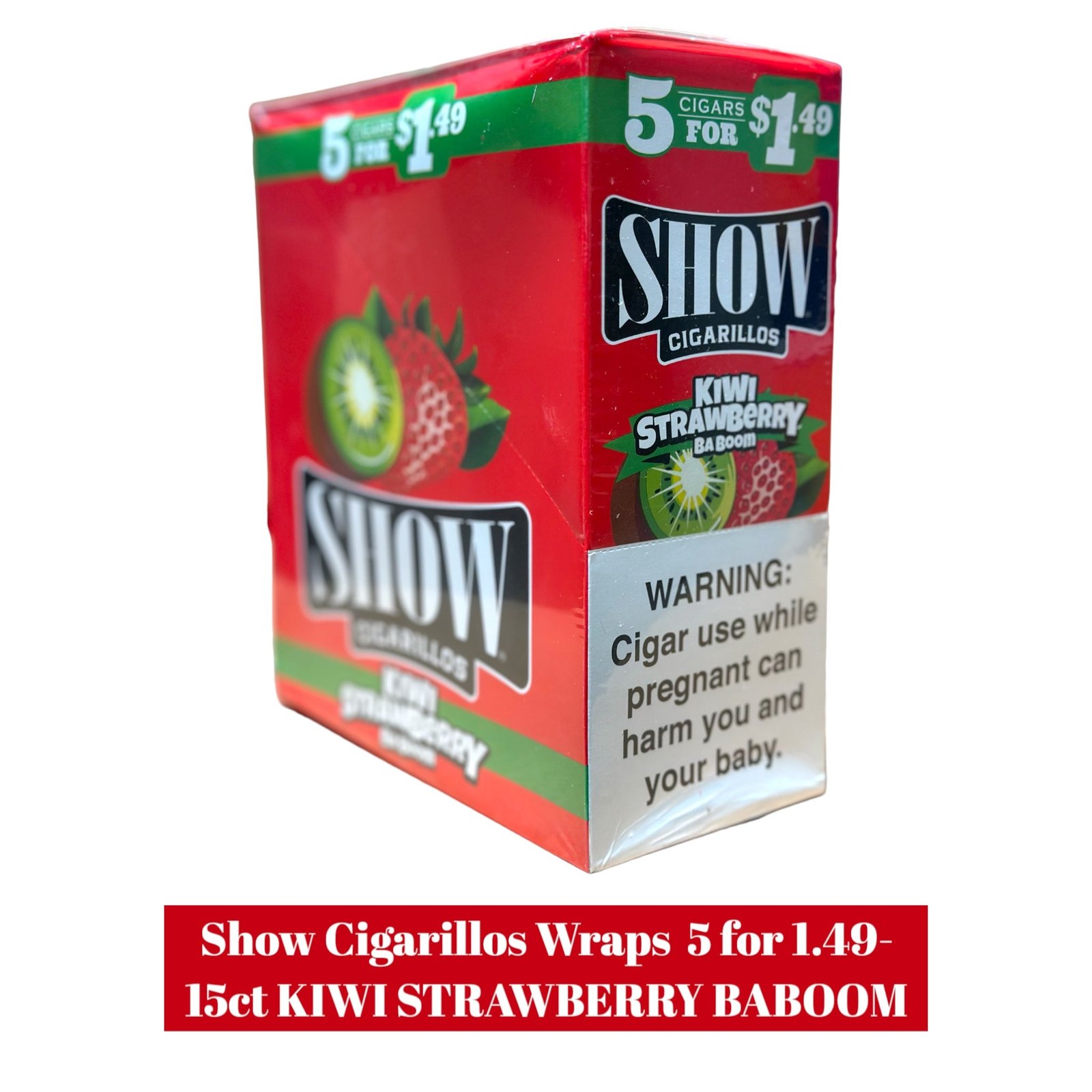 Show Cigarillos 5 for 1.49 - 15ct - Image 6