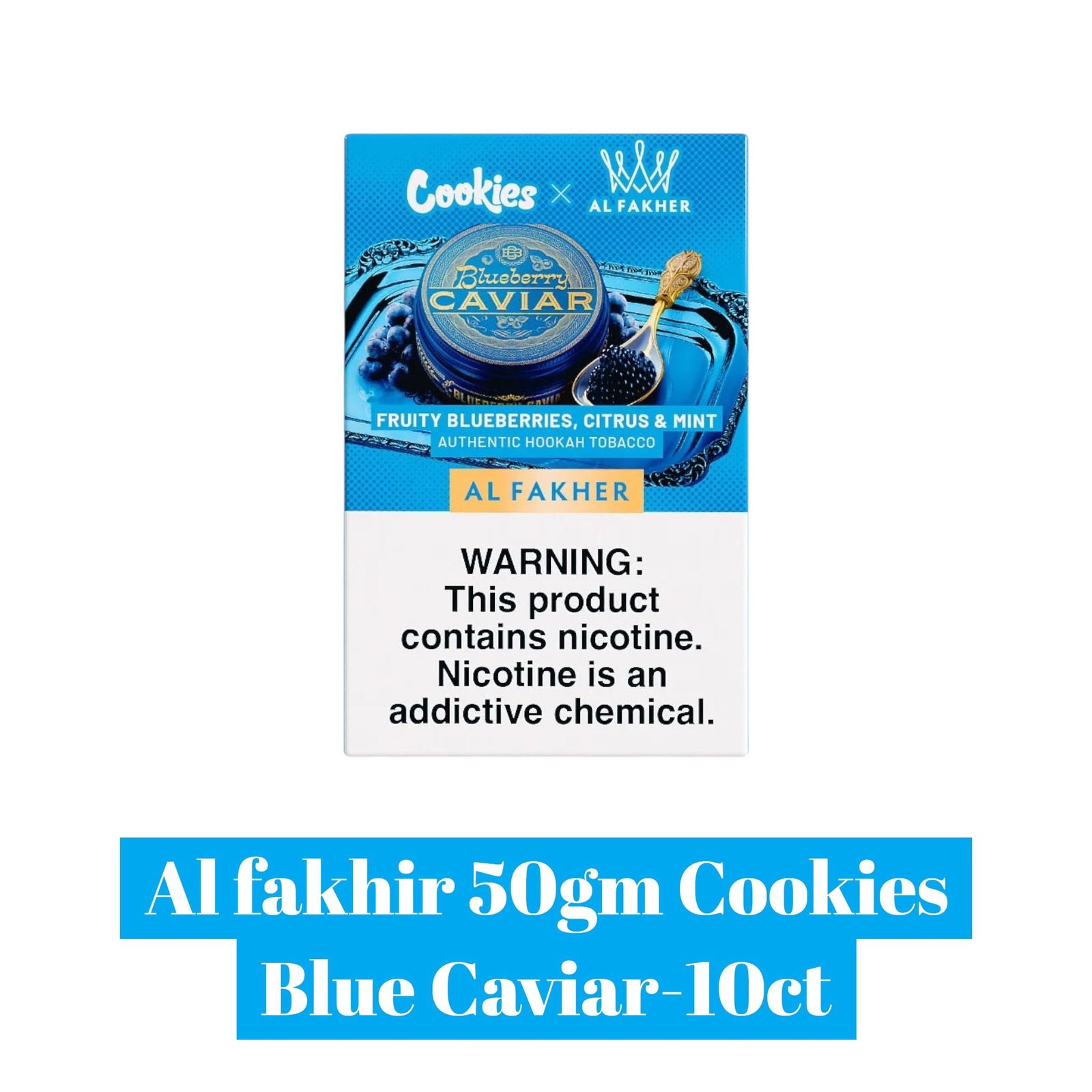 Al Fakhir x Cookies - 50gm Hookah Tobacco