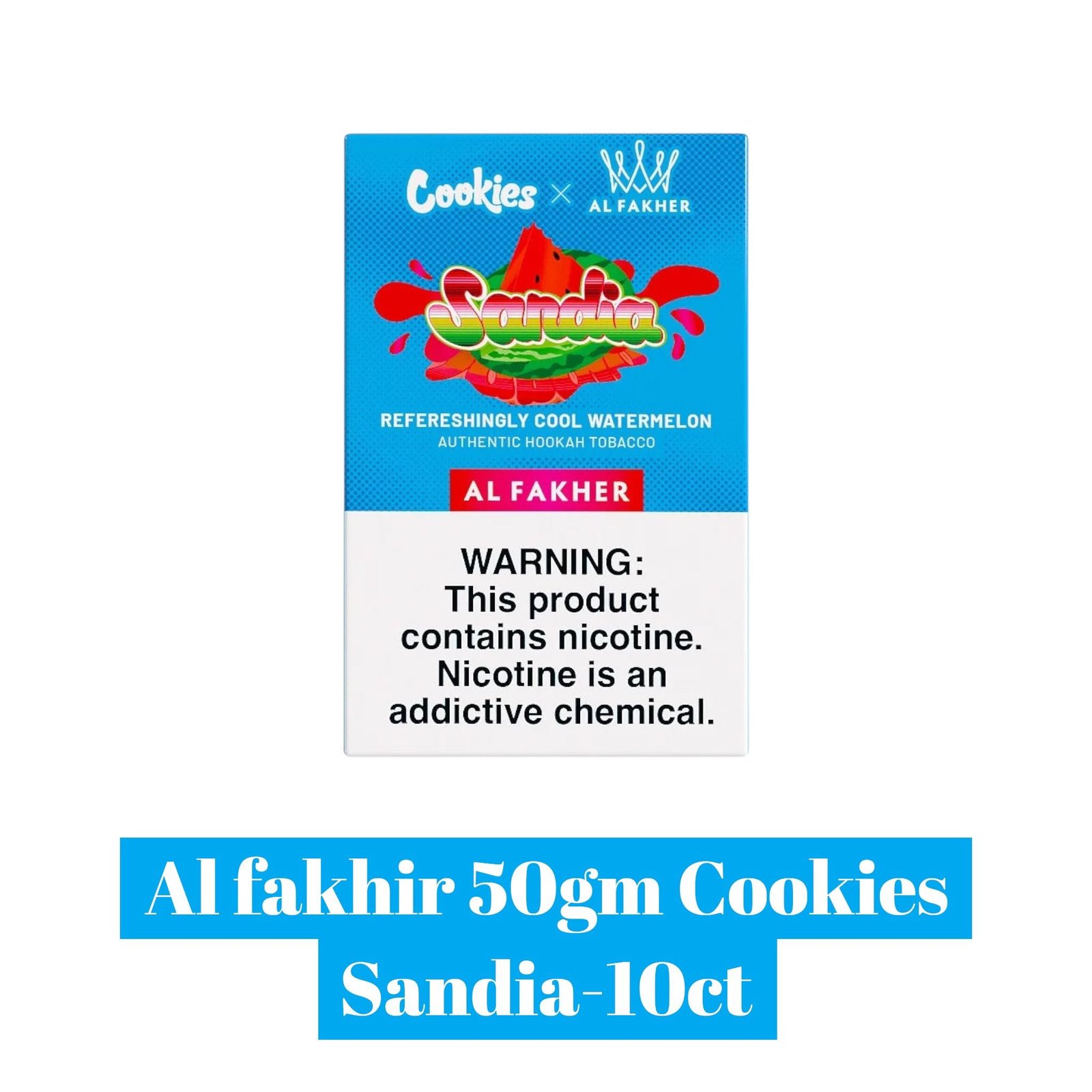 Al Fakhir x Cookies - 50gm Hookah Tobacco - Image 5