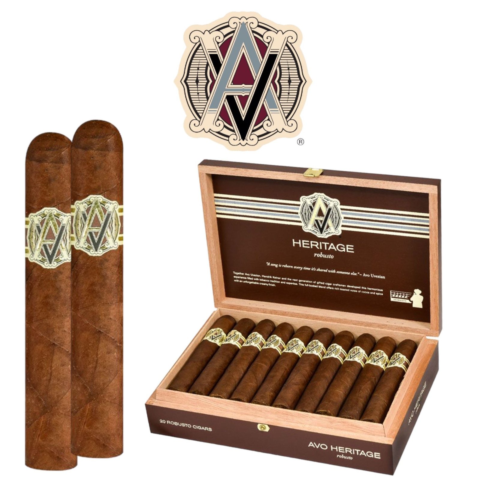 Avo Uvezian Heritage Robusto -20ct