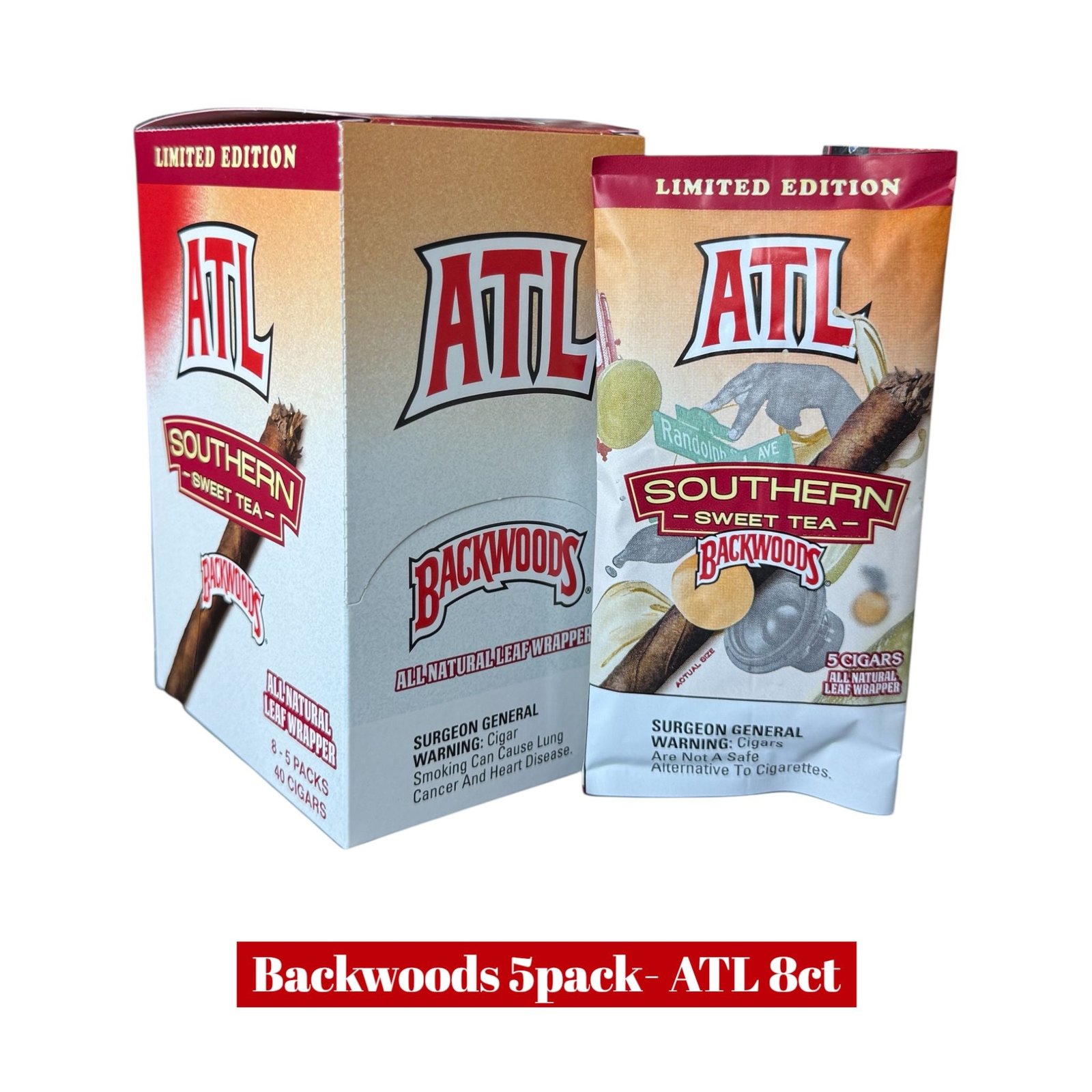 Backwoods Cigars 5pack Display- 8ct - Image 23