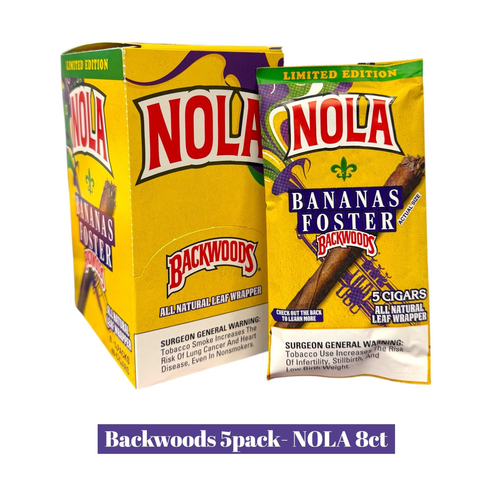 Backwoods Cigars 5pack Display- 8ct - Image 26