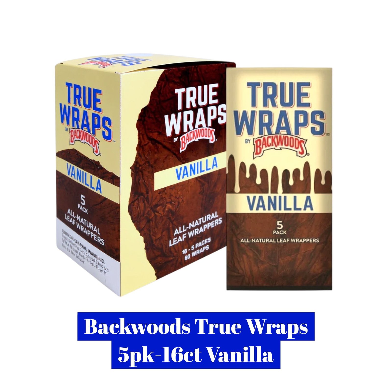 Backwoods True Wraps 5pk -16ct - Image 3