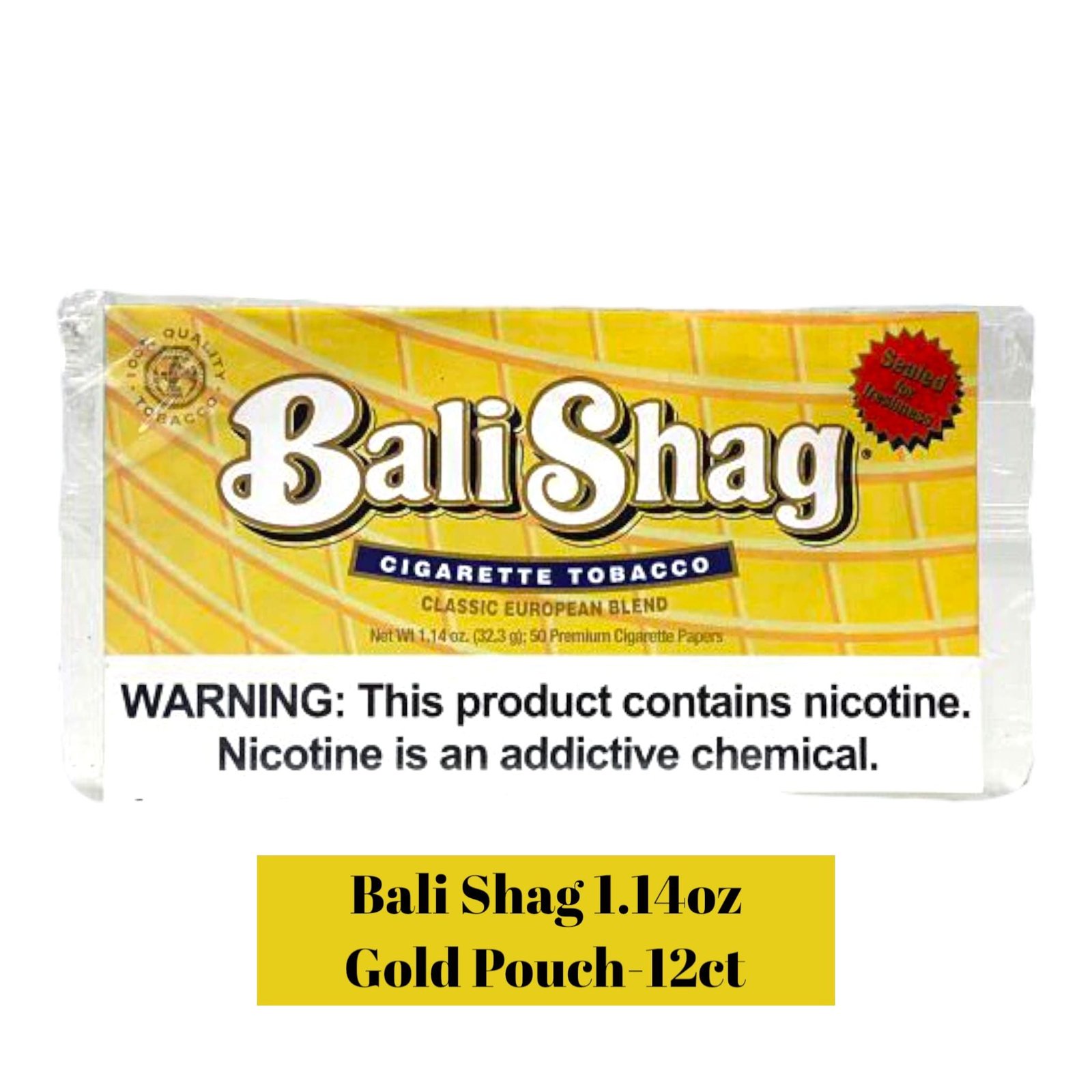 Bali Shag Pouch 1.14oz- 12ct - Image 2