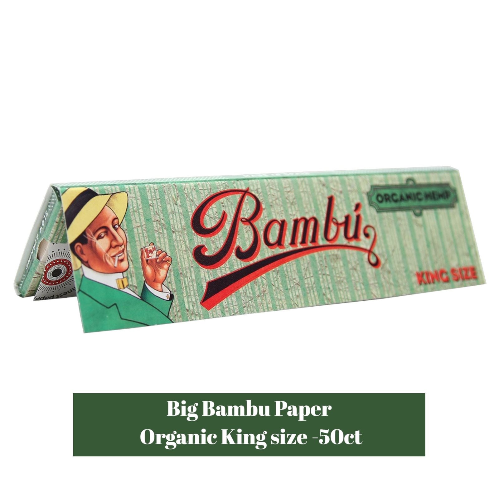 Big Bambu Paper Organic King-50ct - Image 2