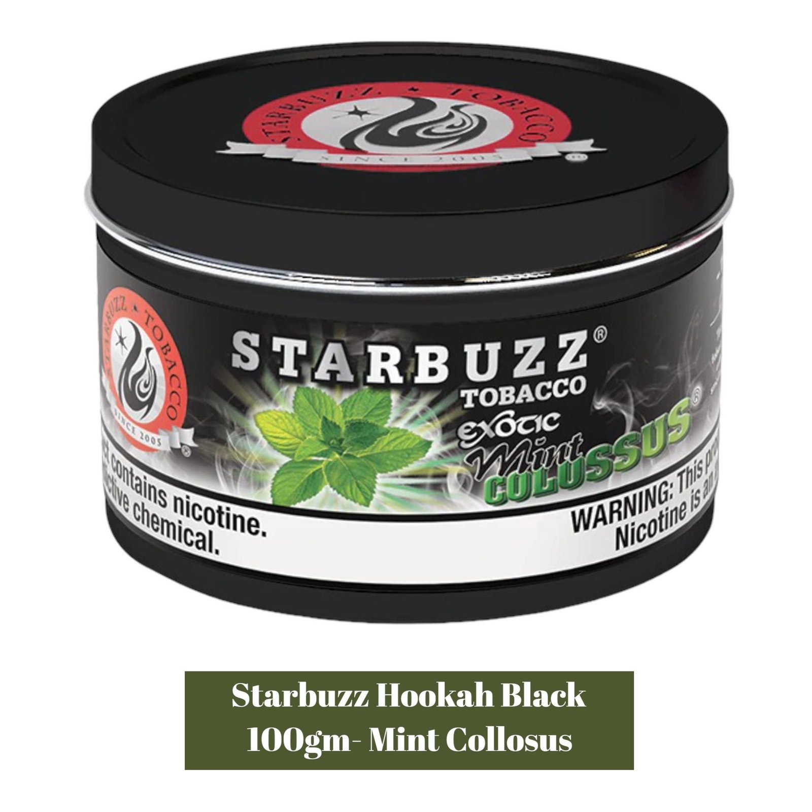 StarBuzz 100g Can Black-1ct - Image 4