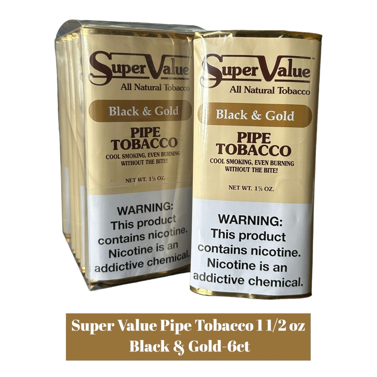 Super Value Pipe Tobacco 1.5 oz -6ct - Image 4