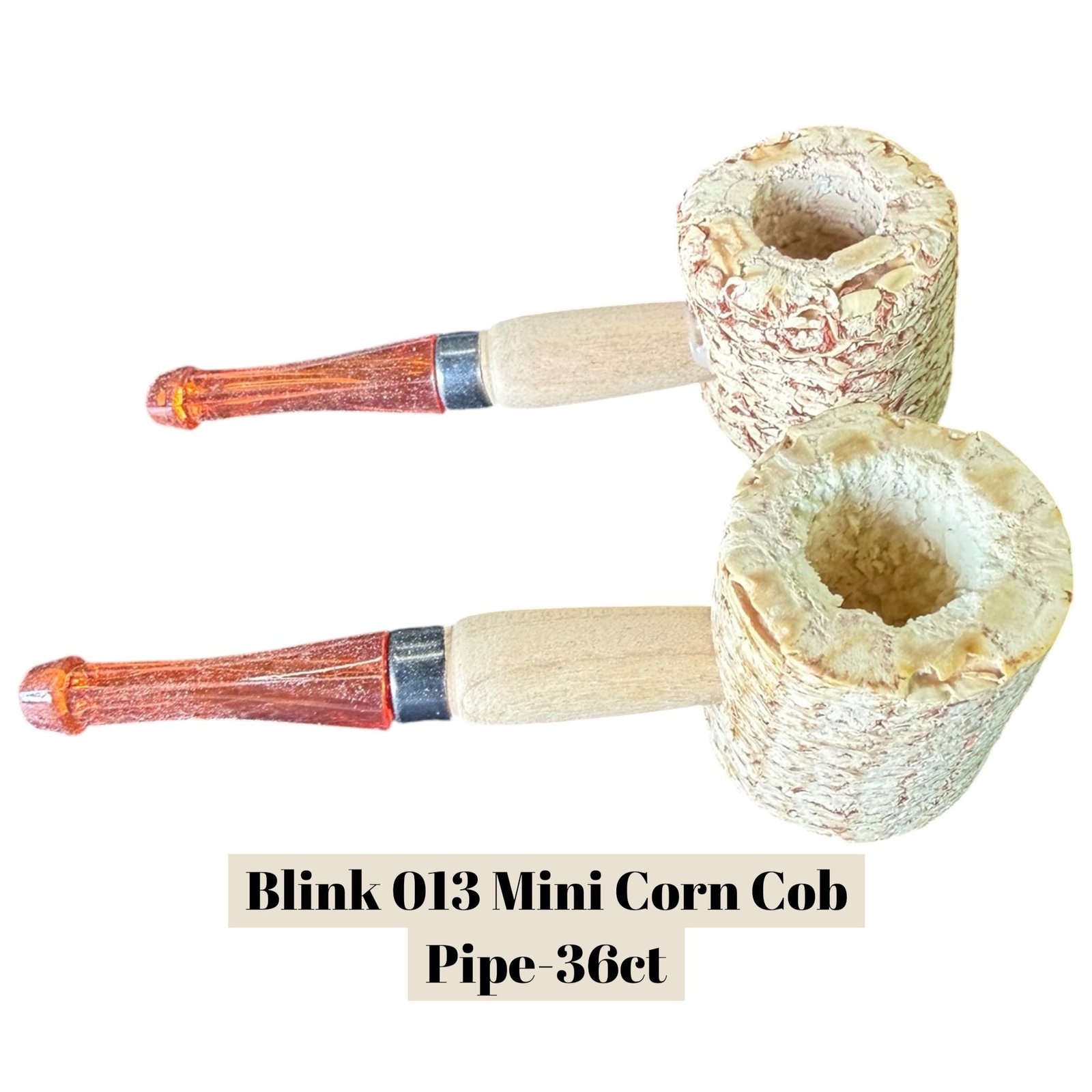 Blink 013 Mini Corn Cob Pipe-36ct - Image 2