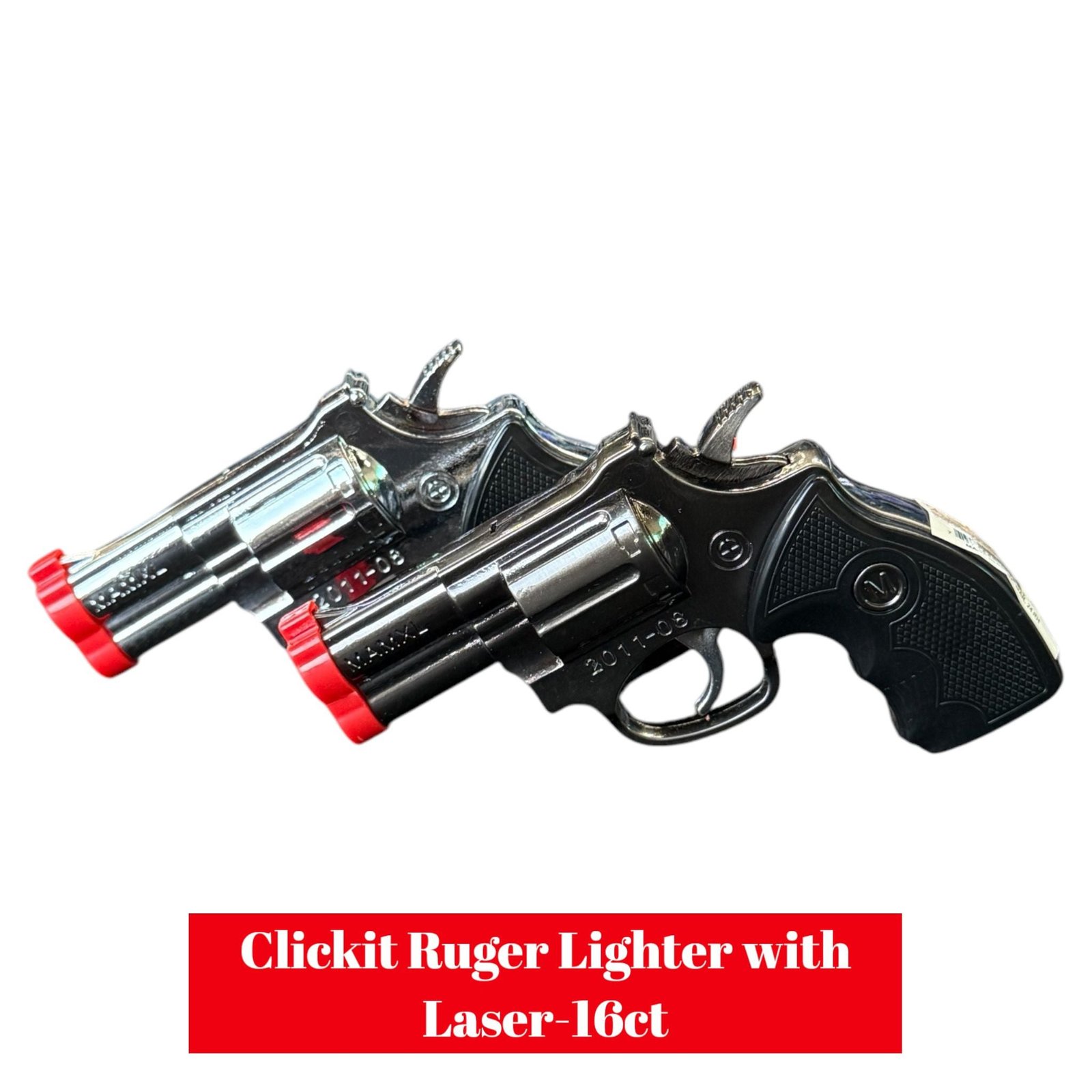 Clickit Ruger Lighter with Laser- 16ct - Image 2