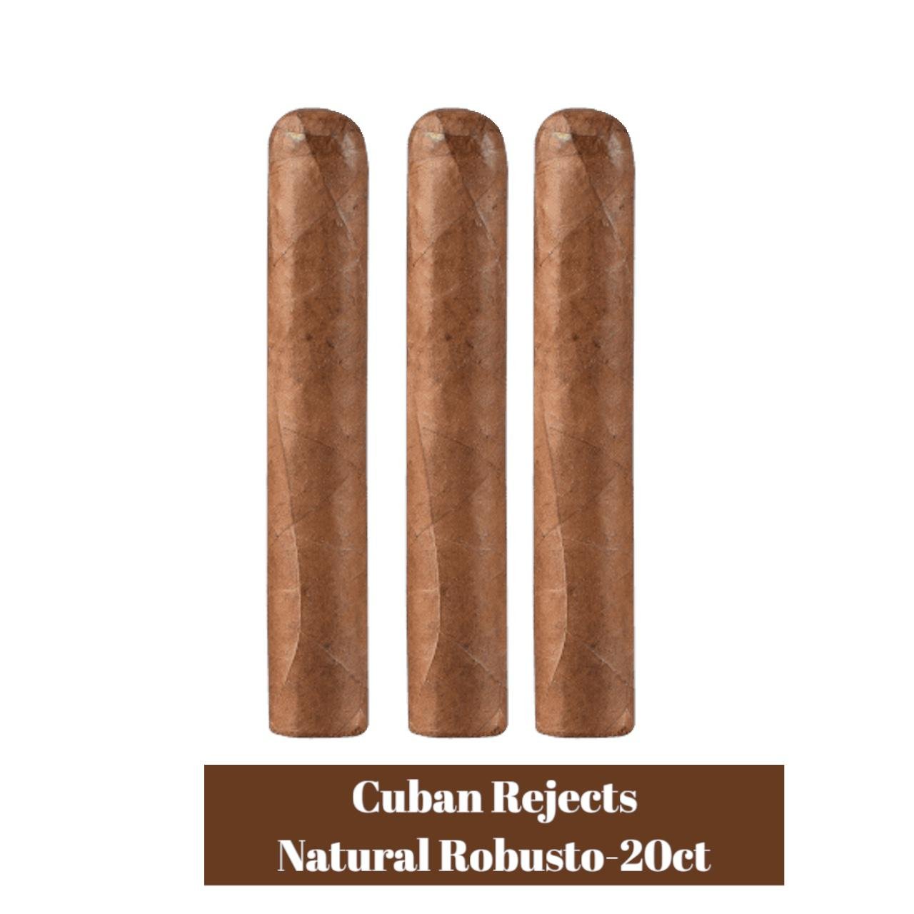 Cuban Rejects Natural Robusto-20ct - Image 2