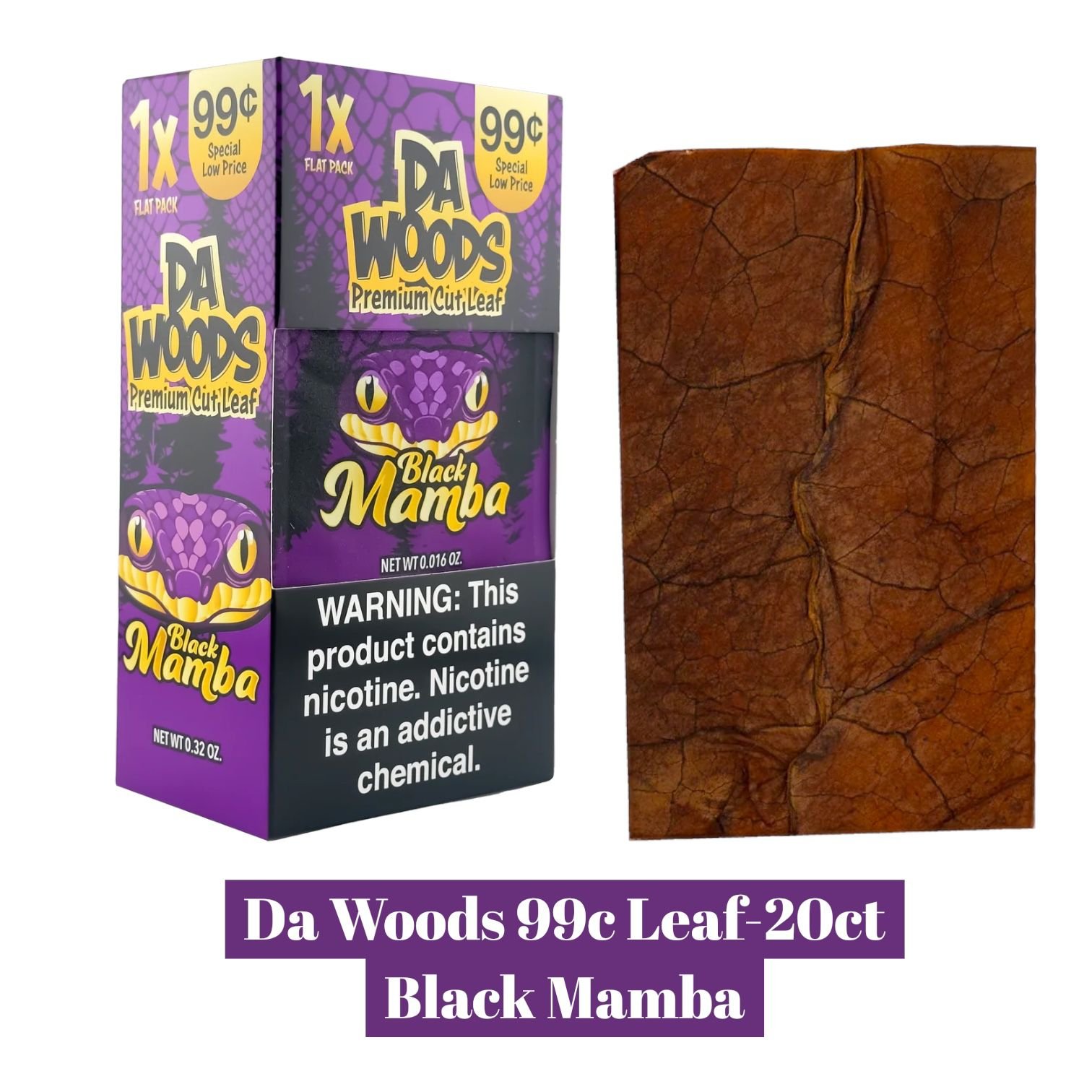 Da Woods 99c Leaf-20ct - Image 2