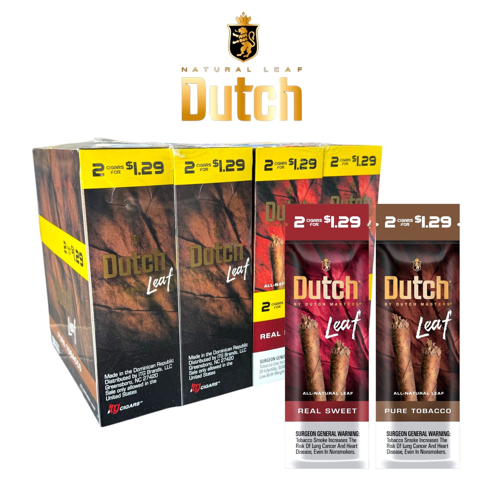 Dutch Leaf 2/1.29 - 30ct - Image 3