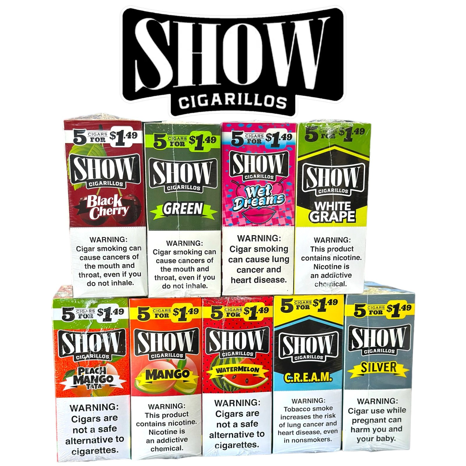 Show Cigarillos 5 for 1.49 - 15ct - Image 24