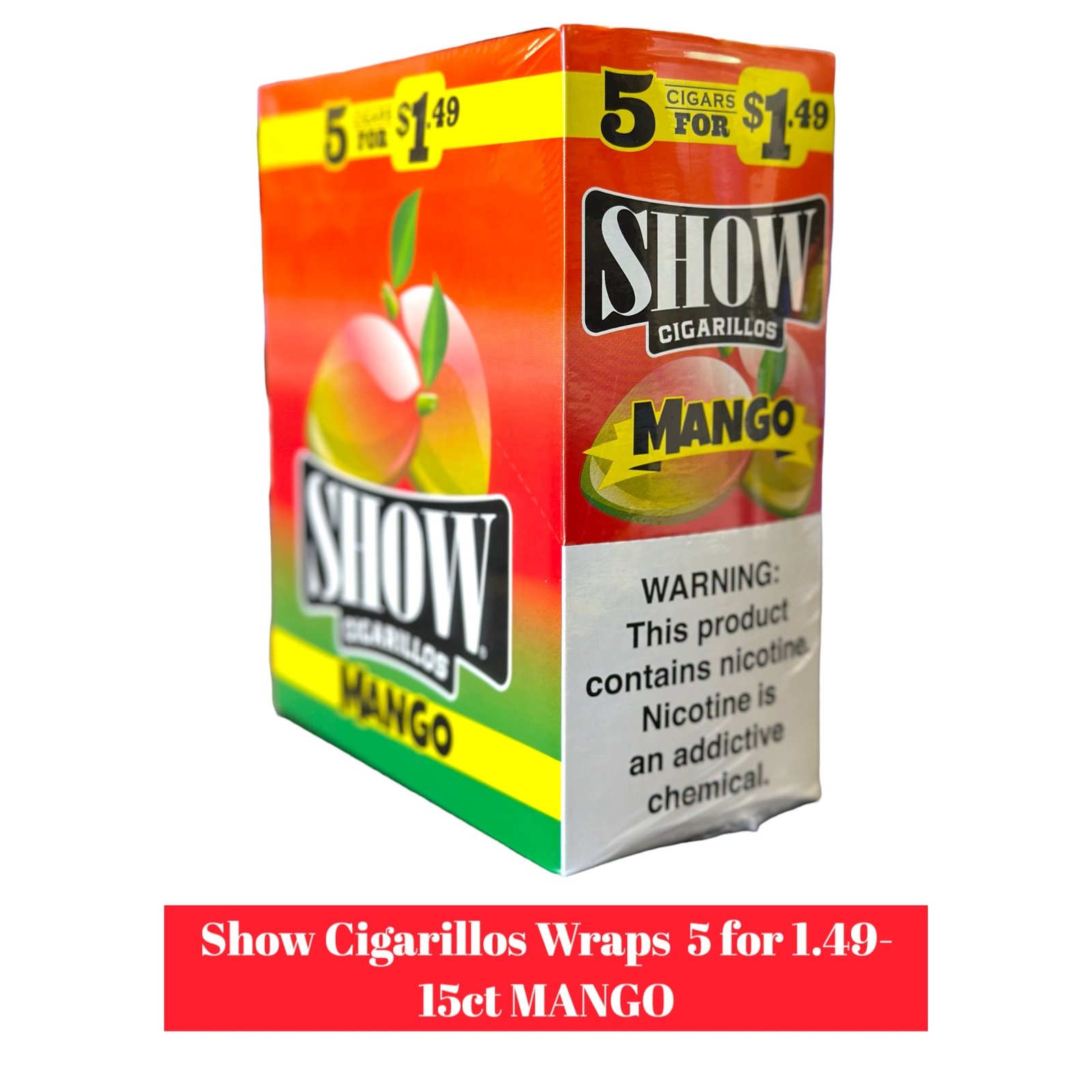 Show Cigarillos 5 for 1.49 - 15ct - Image 18