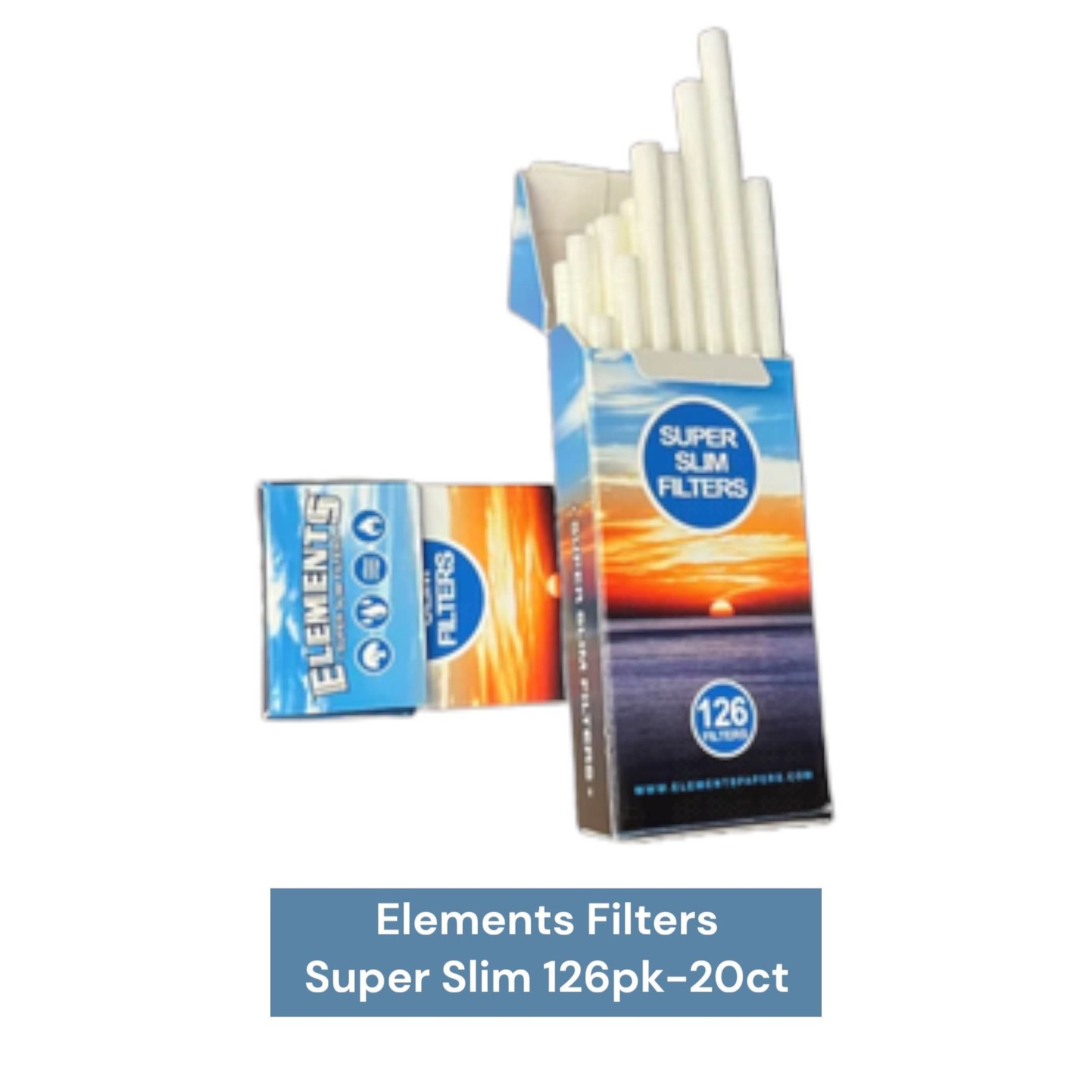 Elements Filters Super Slim 126pk -20ct - Image 2