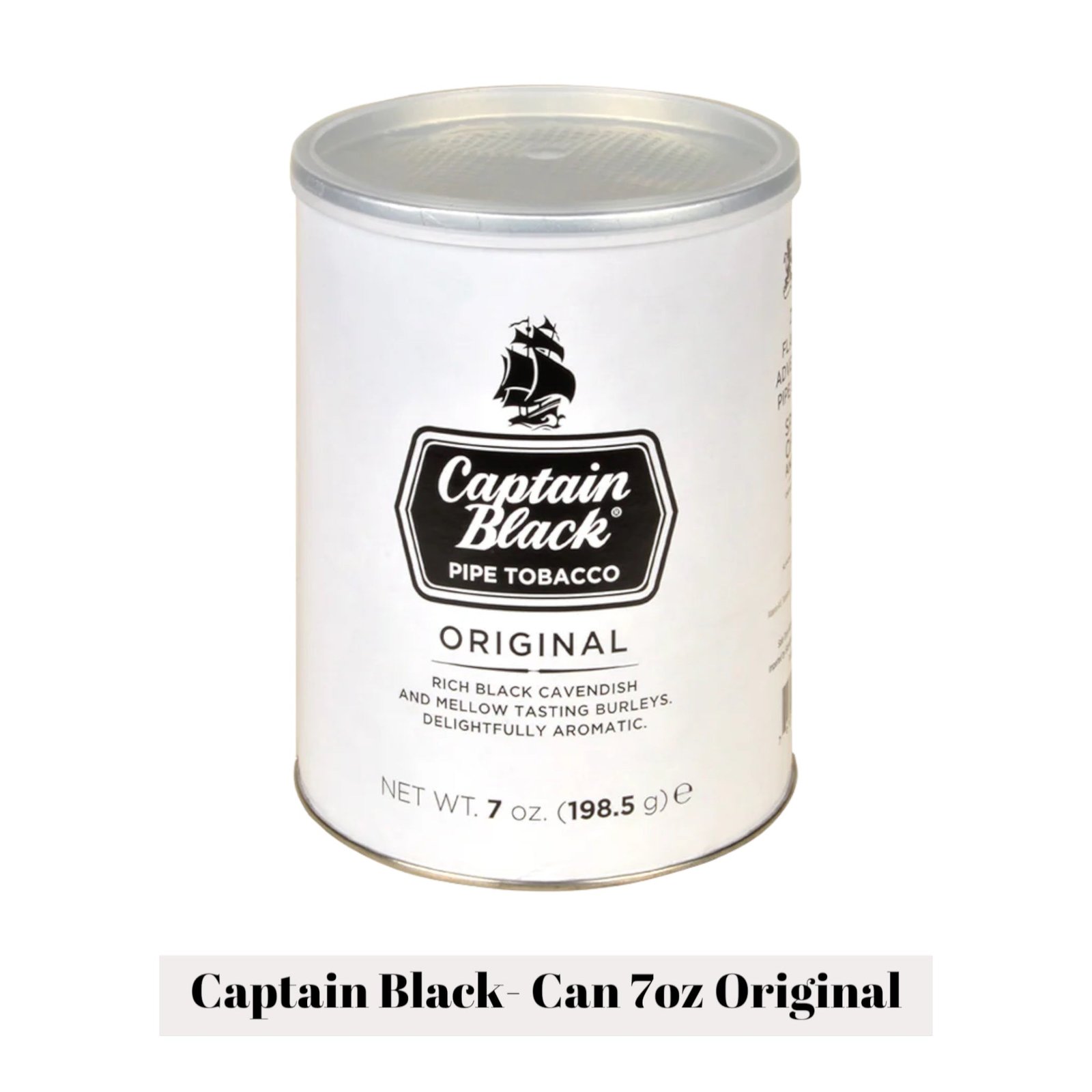 Captain Black Loose Tobacco Can 7.2oz-1ct - Image 3