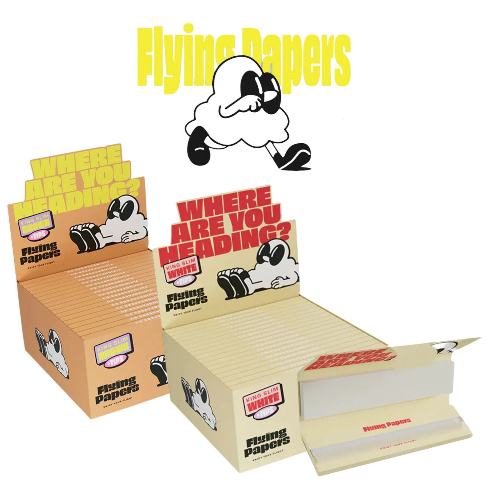 Flying Paper Rolling Papers KING+TIPS-24ct - Image 3