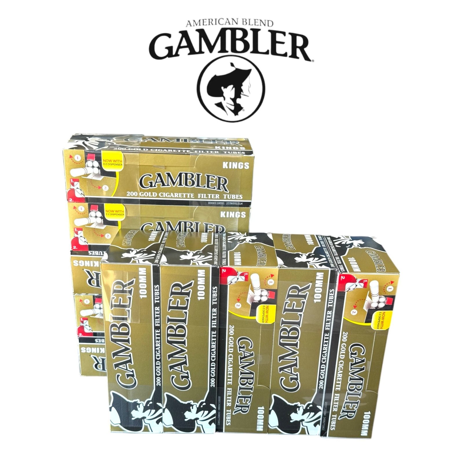 Gambler Tubes GOLD 200pk-5ct - Image 3