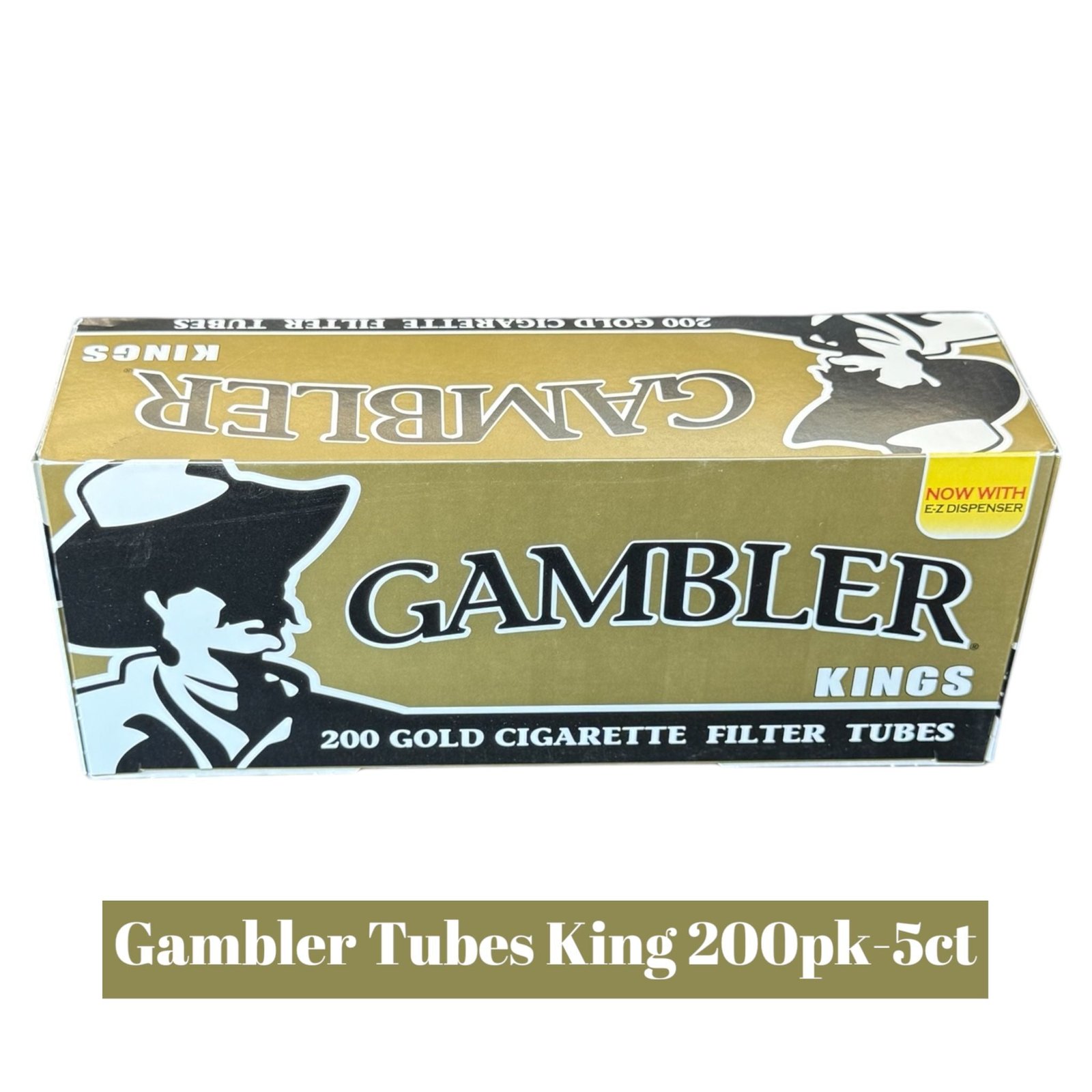 Gambler Tubes GOLD 200pk-5ct - Image 2