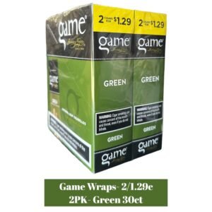 Game Wraps- 2/1.29c 2pk- 30ct