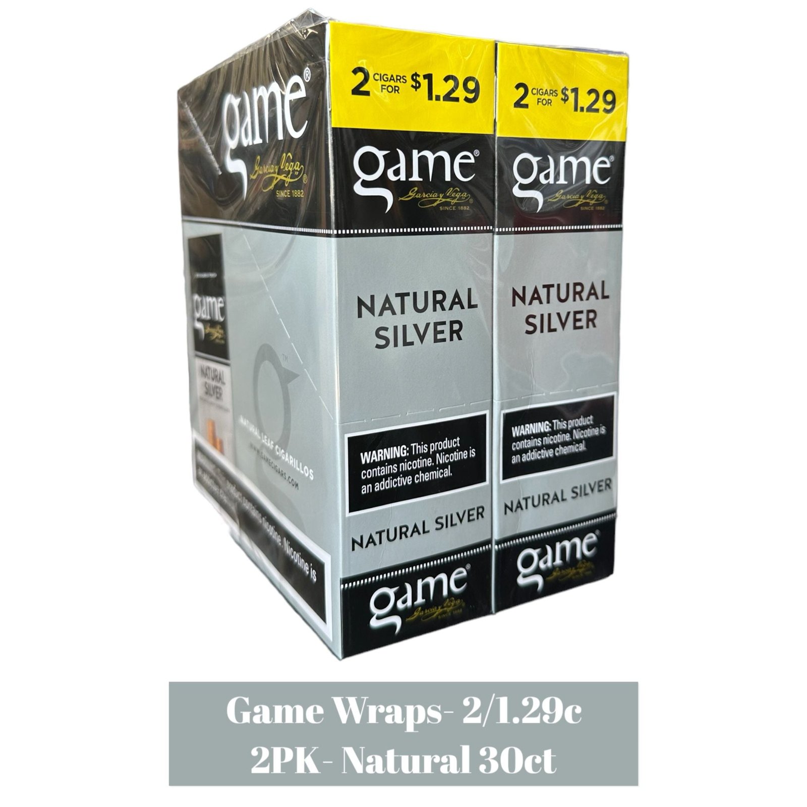 Game Wraps- 2/1.29c 2pk- 30ct - Image 3