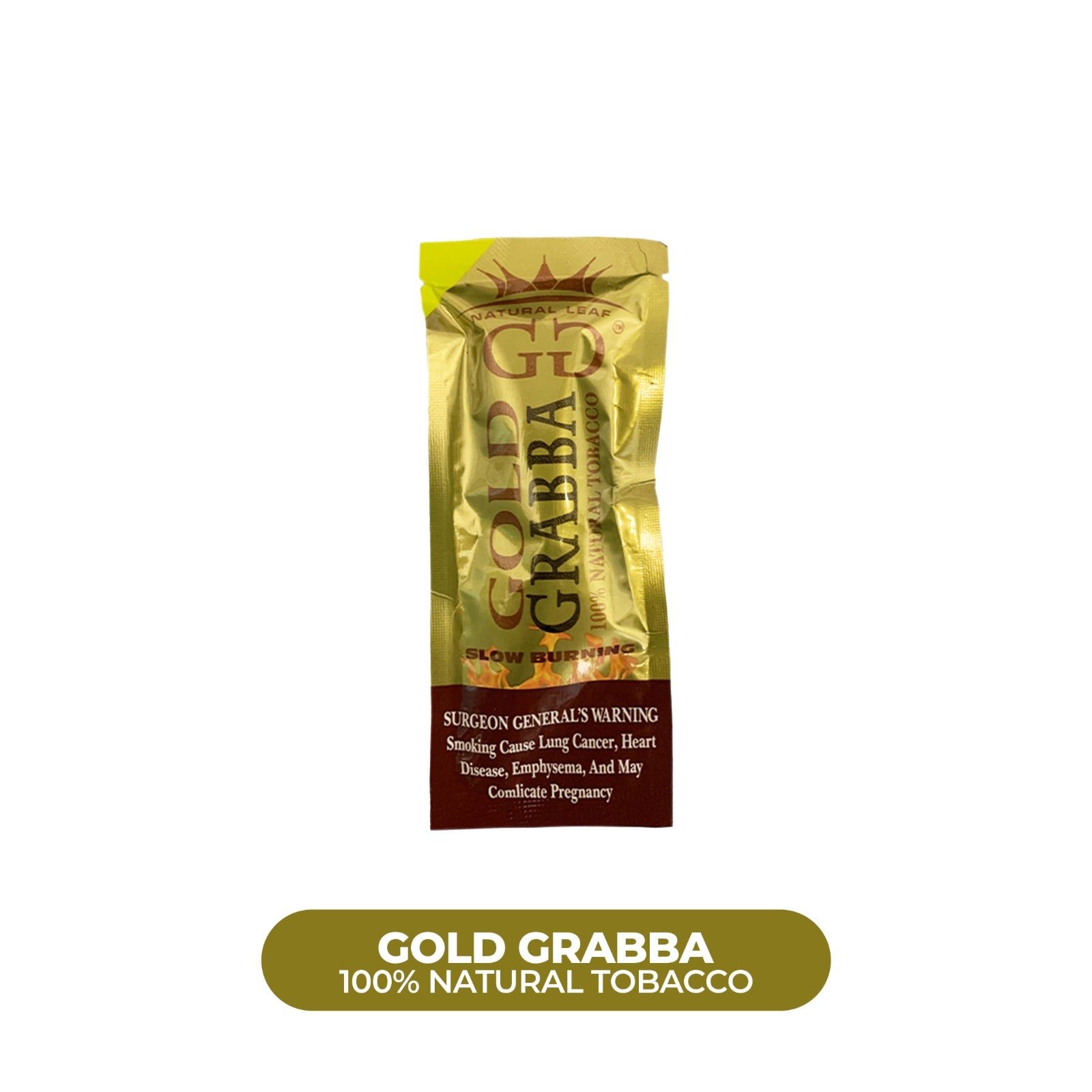 GG Gold Grabba Natural Leaf-25ct - Image 2