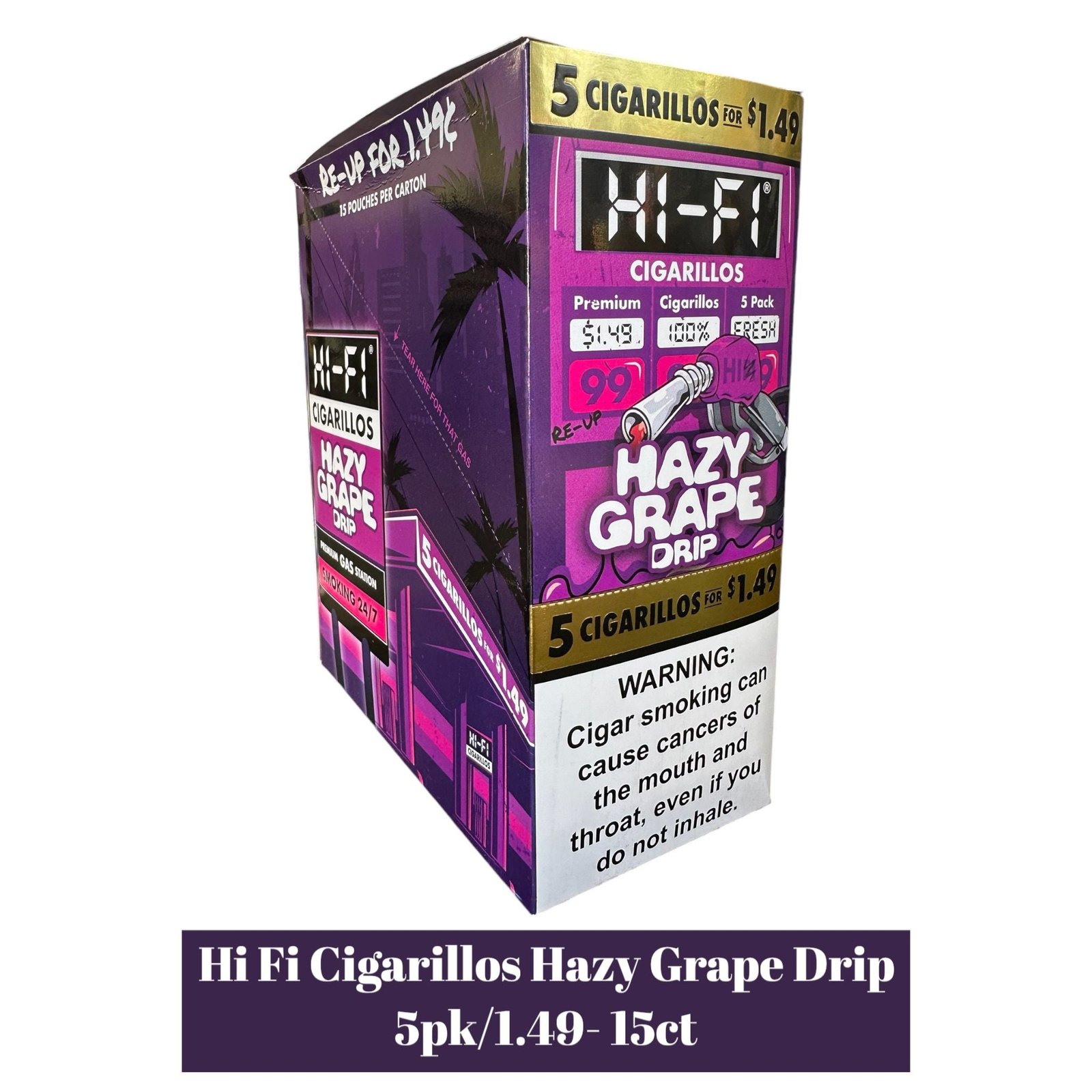 Hi Fi Cigarillos 5pk/1.49- 15ct - Image 5