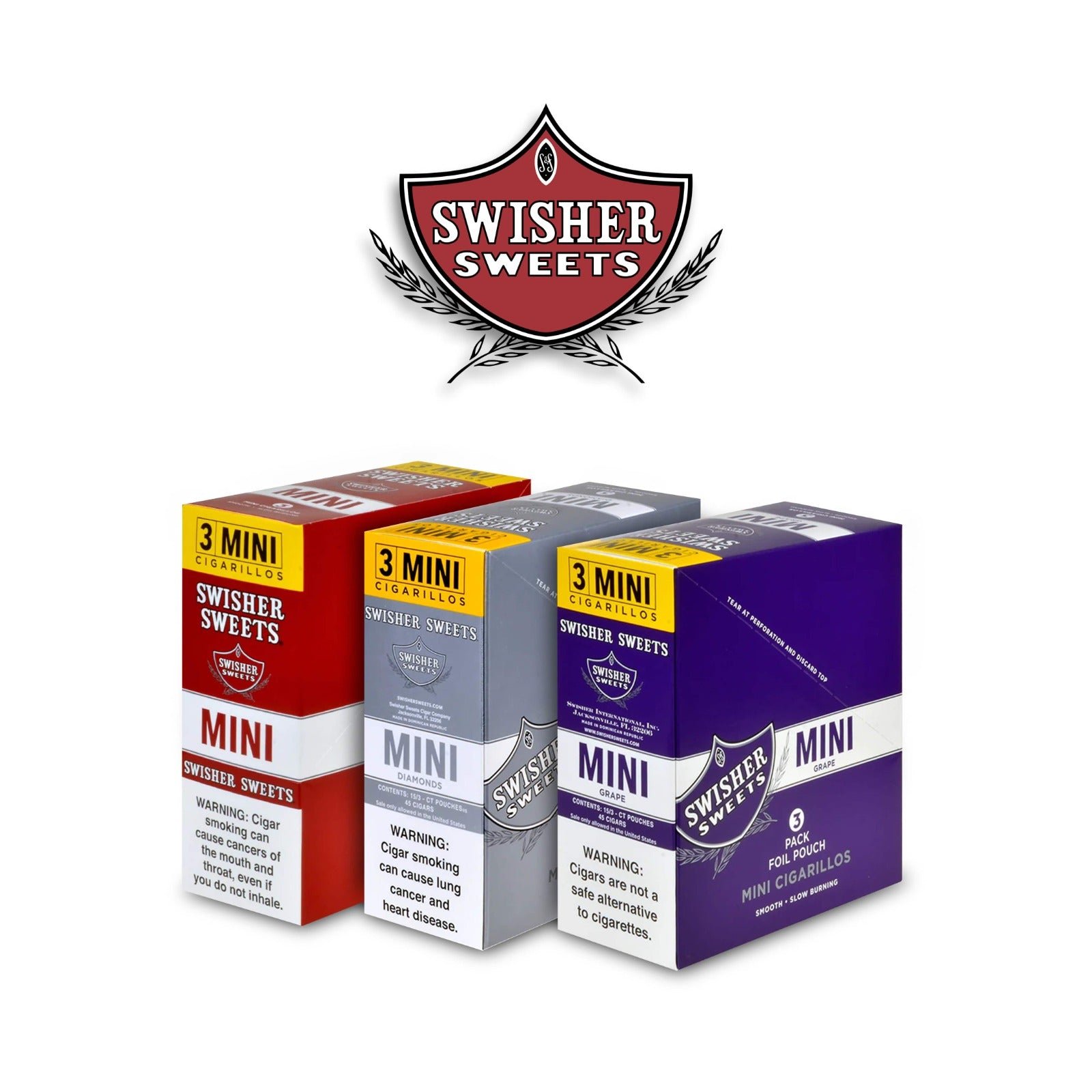 Swisher Mini Pouch 3pk Display- 15ct - Image 10