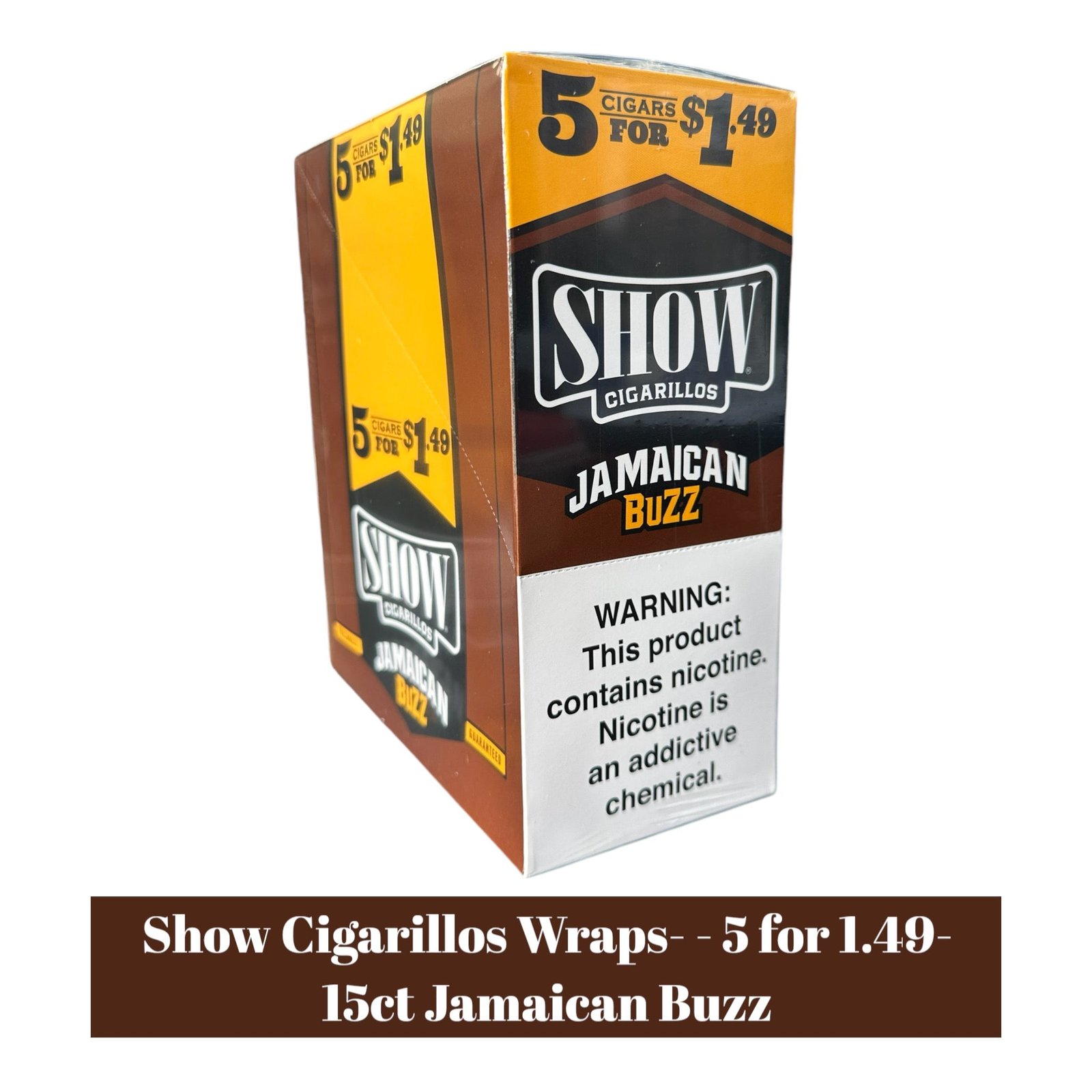 Show Cigarillos 5 for 1.49 - 15ct - Image 23