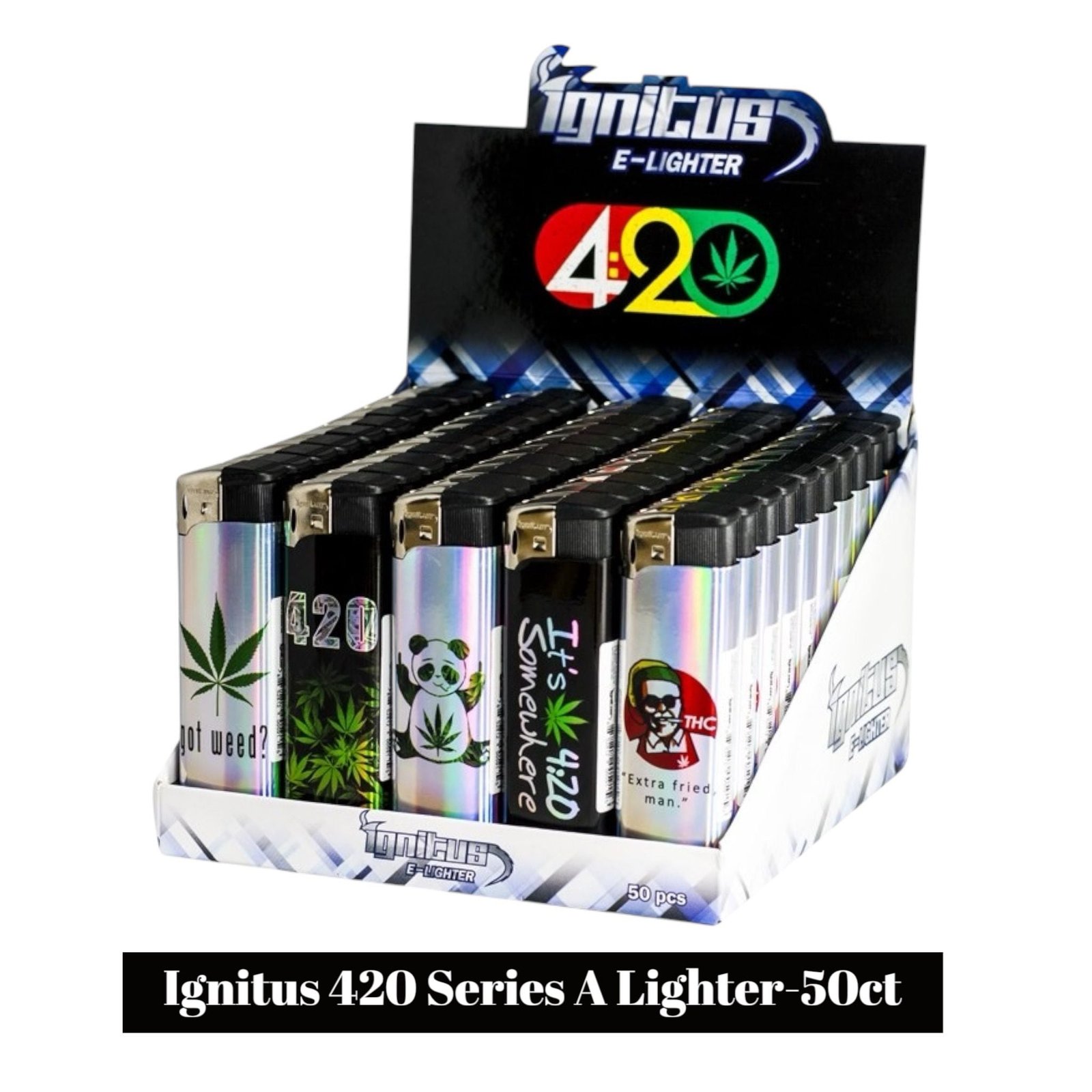 Ignitus 420 Series A Lighter-50ct - Image 2