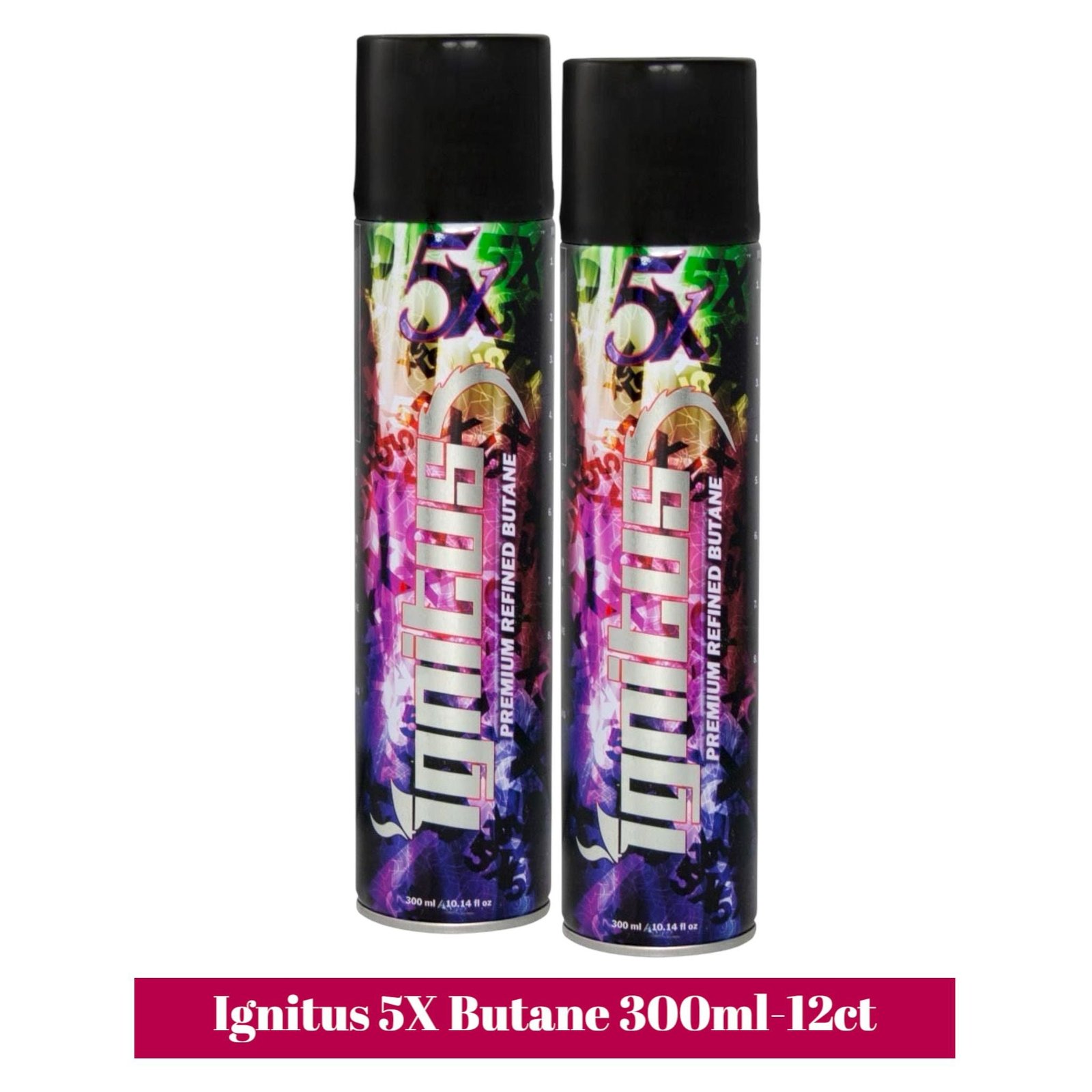 Ignitus 5X Butane 300ml-12ct - Image 2