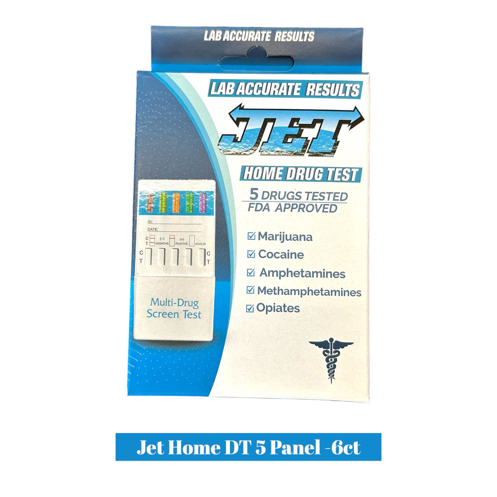 Jet Home Drug Test Kit - 6ct