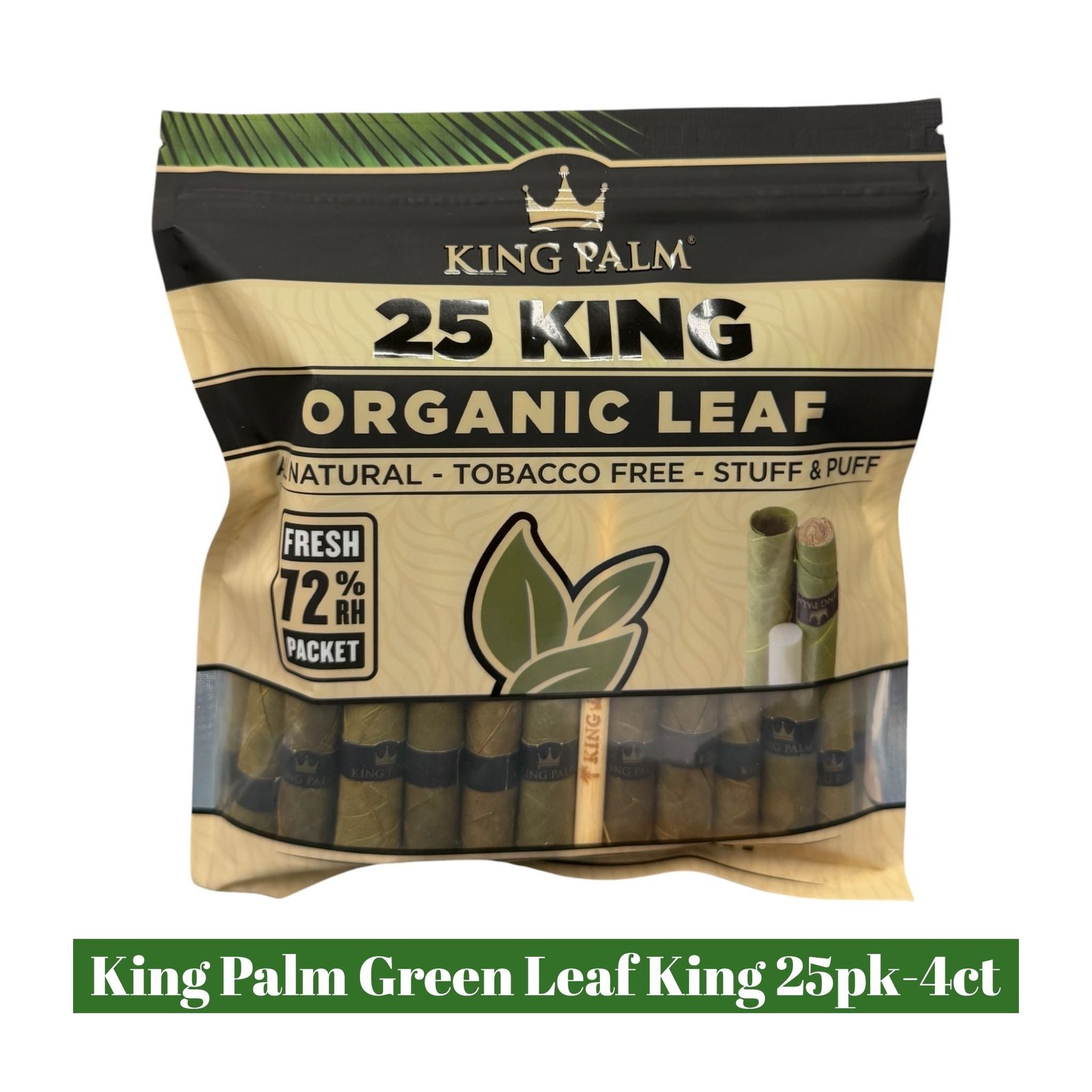 King Palm Green Leaf King 25pk-4ct - Image 2
