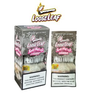 LooseLeaf Pipe Tobacco - Sprinklez Grabba Platinum-5ct