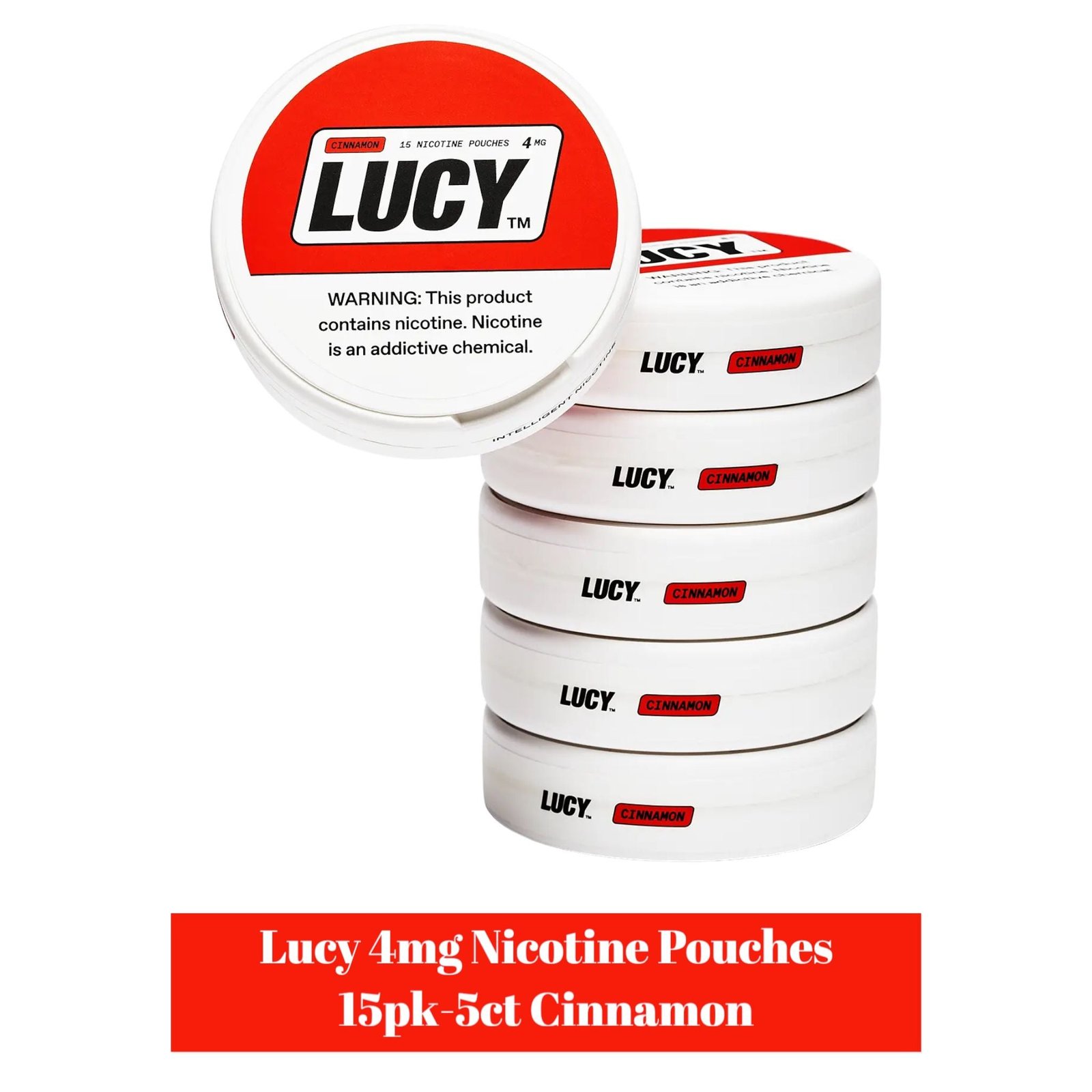 LUCY Nicotine Pouches 4mg 15pk -5ct - Image 6