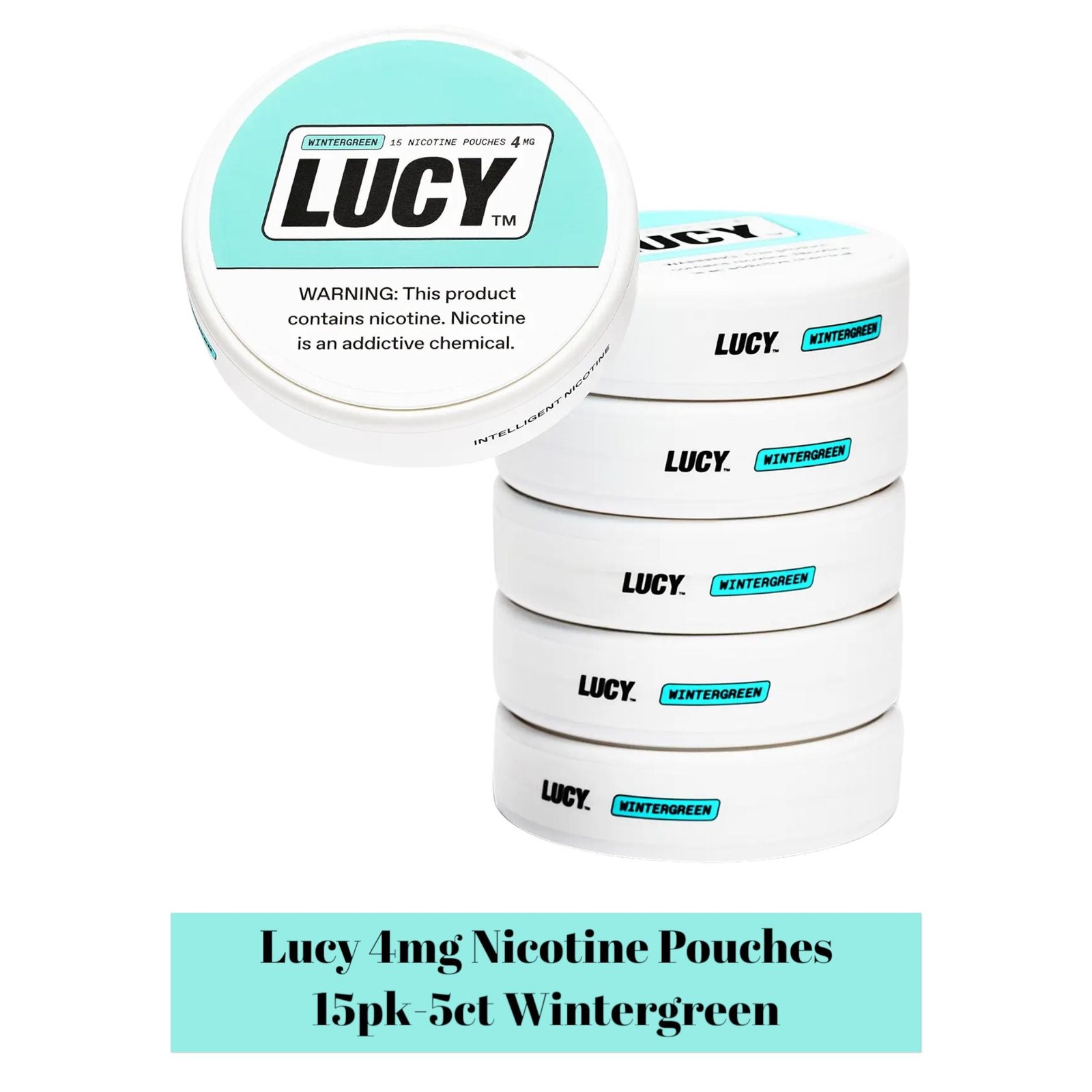 LUCY Nicotine Pouches 4mg 15pk -5ct - Image 4