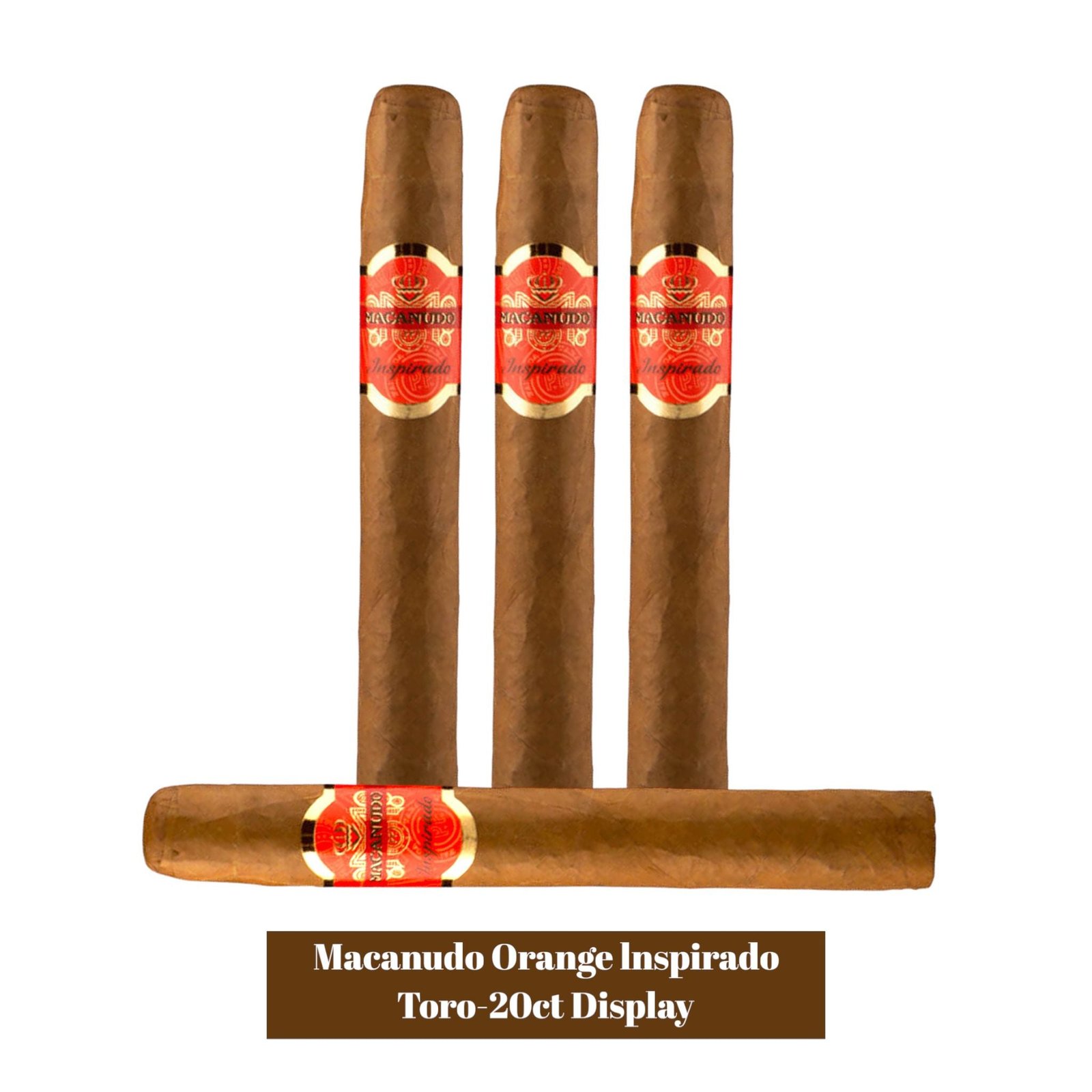 Macanudo Orange Inspirado Toro-20ct Display - Image 2