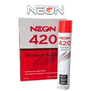 Neon Premium Butane 420ml-12ct